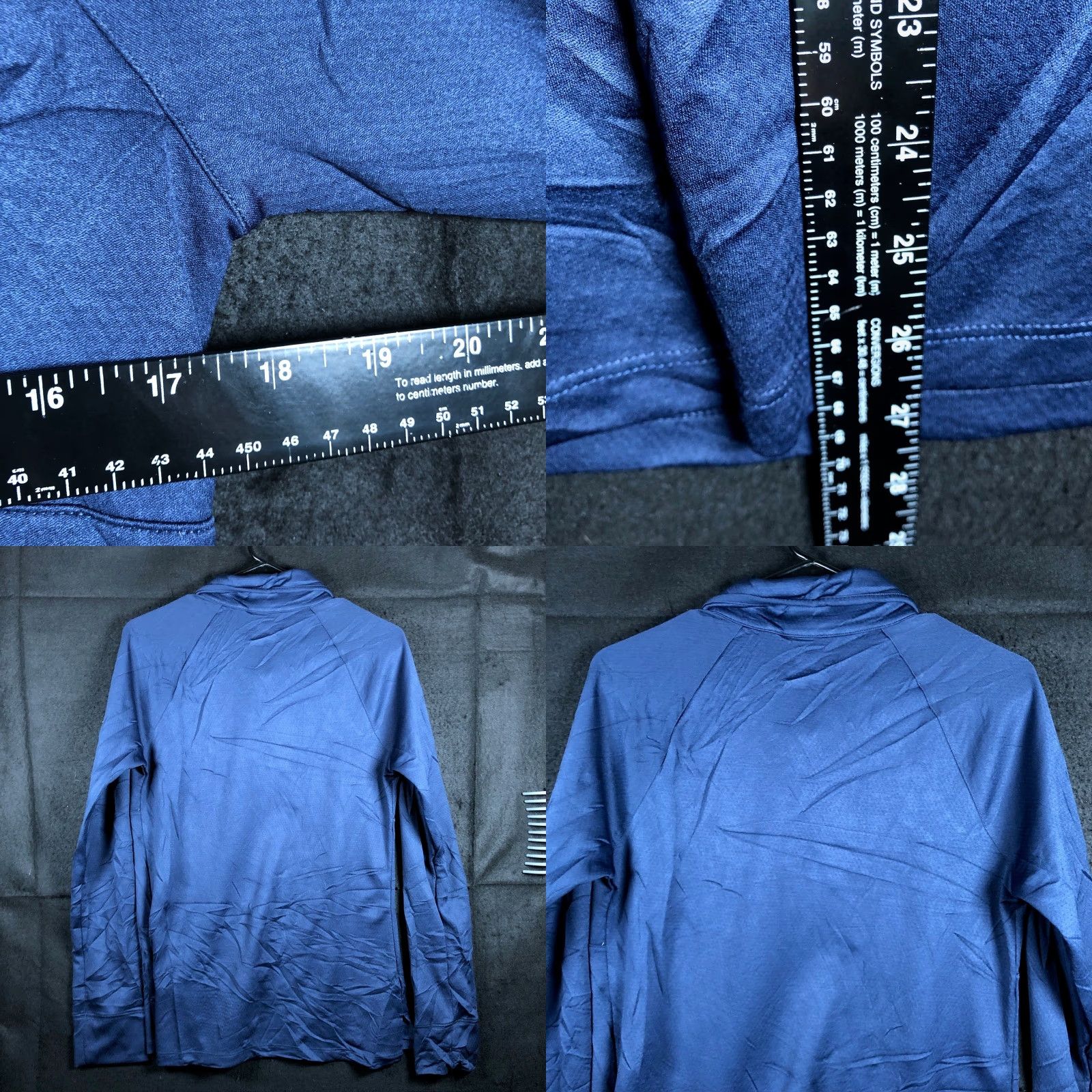 Under Armour VINTAGE Under Armour Mens Shirt Navy Blue 1/4 Zip Loose All Season Gear Long Sleeve M Size US M / EU 48-50 / 2 - 8 Thumbnail