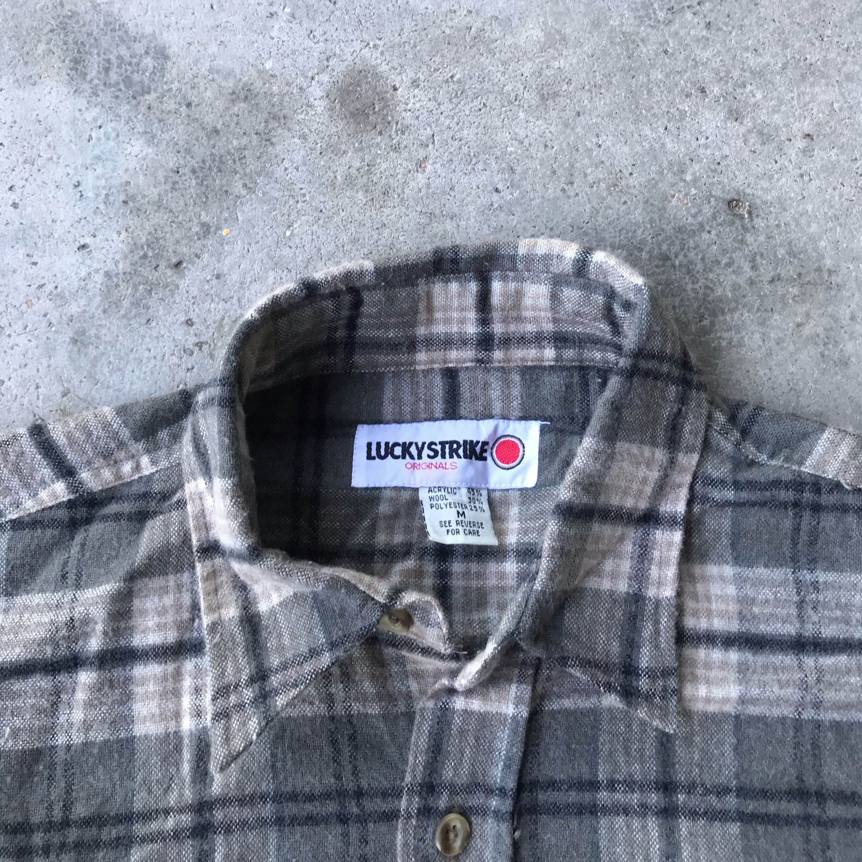 Vintage Vintage Lucky strike shirts Size US M / EU 48-50 / 2 - 1 Thumbnail