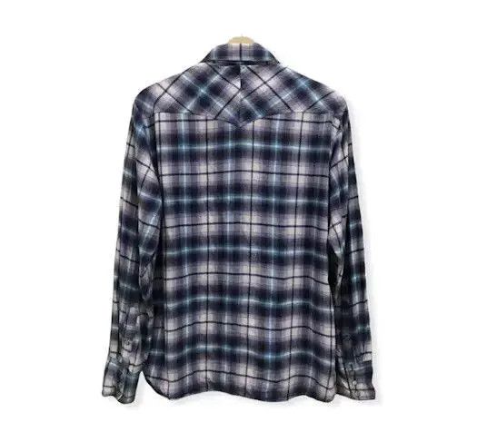 Flannel Japanese Brand Back Number Checkered Flannel Shirt Size US M / EU 48-50 / 2 - 7 Thumbnail
