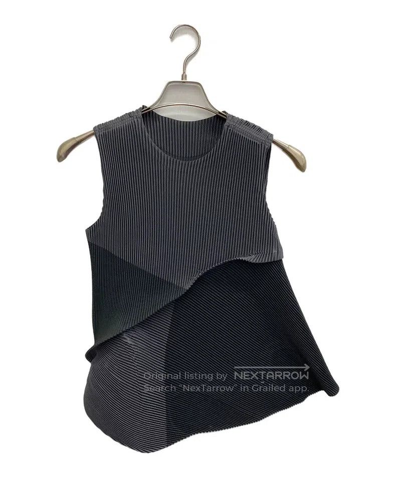 Issey Miyake Issey Miyake Pleated Color Block Top Size M / US 6-8 / IT 42-44 - 1 Thumbnail