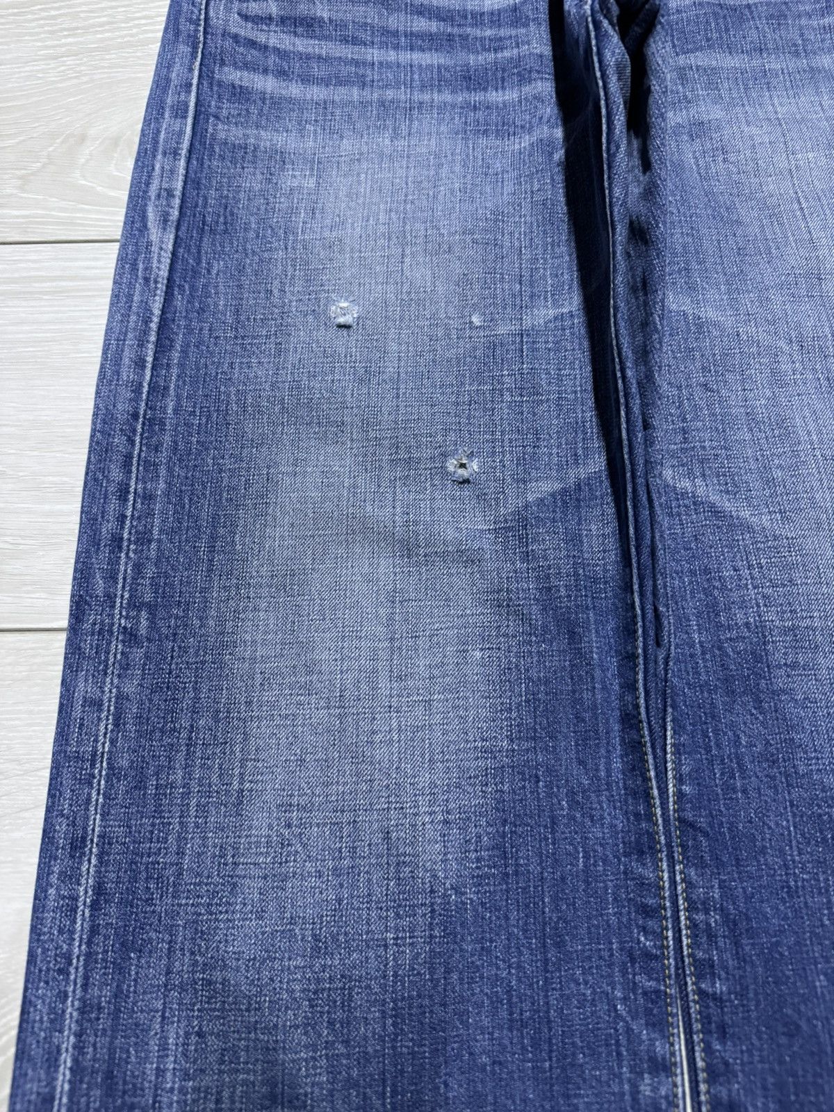 Levi's Vintage Levis 501 Faded Wash Distressed Loose Jeans Size US 31 - 7 Thumbnail
