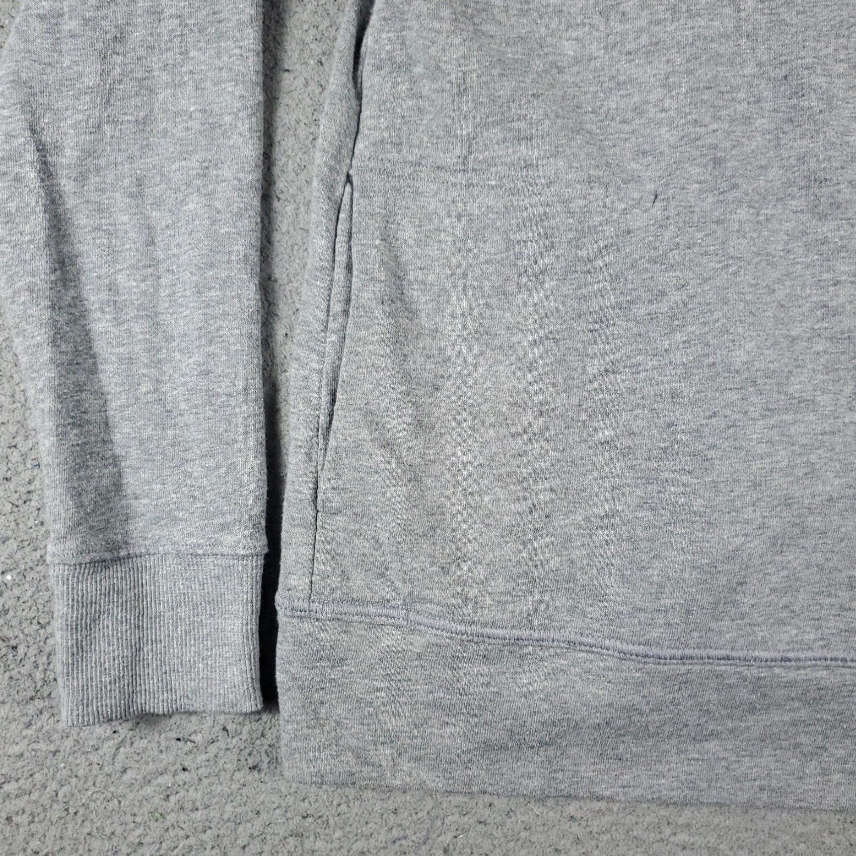 Under Armour Under Armour Hoodie Womens M Gray Pullover Sweatshirt Mock Neck Logo Pockets All Seasons Hooded Regular Fit Size M / US 6-8 / IT 42-44 - 3 Thumbnail