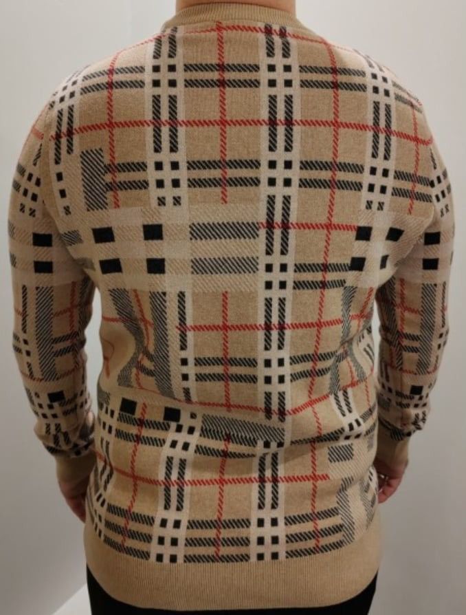 Burberry Burberry Novacheck Knitwear Jumper Size US L / EU 52-54 / 3 - 2 Thumbnail