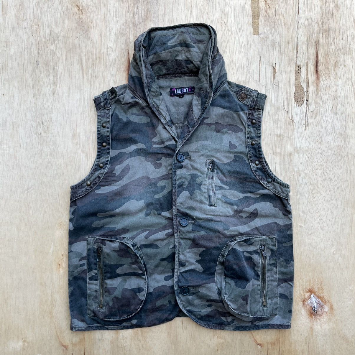 LOWBOX CAMO JAPANESE BRAND MADPUNK LIKE LGB IF SIX WAS NINE