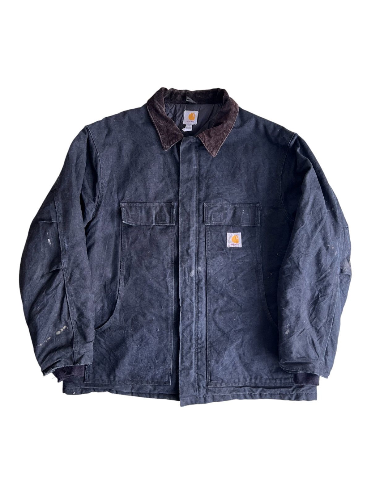 Carhartt × Carhartt Wip × Vintage Vintage Carhartt BLK Chore Artic Detroit Jacket Quilted Line Size US XL / EU 56 / 4 - 3 Thumbnail