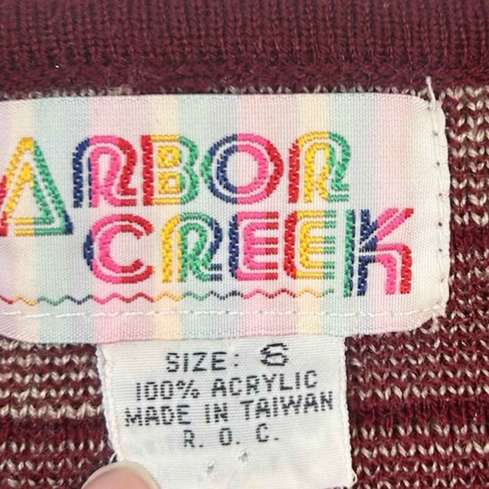 Vintage Vintage rose cardigan arbor creek size S 80s / 90s Size S / US 4 / IT 40 - 3 Thumbnail