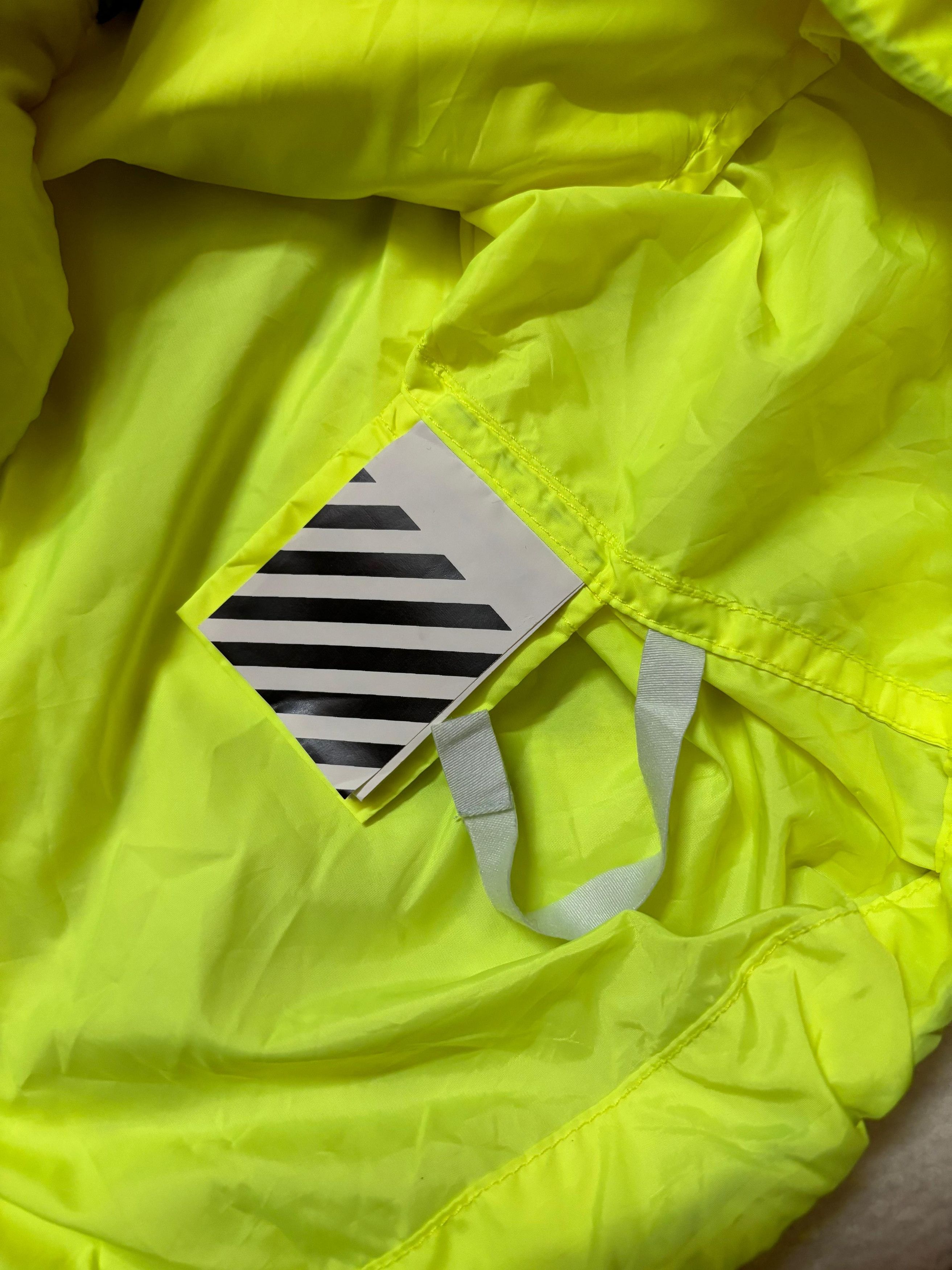 Off-White Off-White Windbreaker 'Neon Yellow' Size US XXL / EU 58 / 5 - 13 Thumbnail