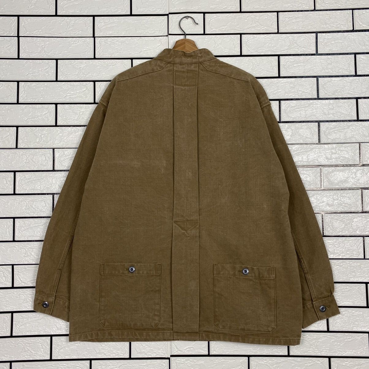 Nigel Cabourn 🔥VINTAGE CHORE WORK JACKET NIGEL CABOURN DETROIT DUCK CANVAS Size US L / EU 52-54 / 3 - 8 Thumbnail