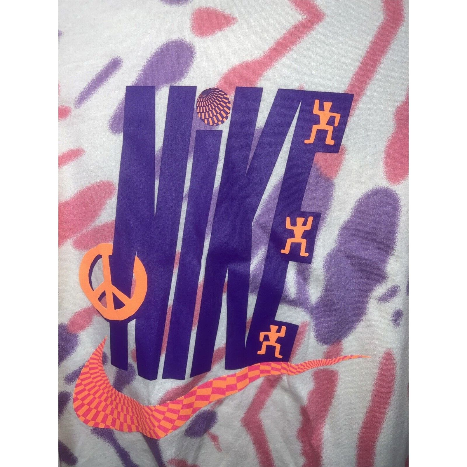 Nike Nike T-Shirt Tie Dye Graphic Tee Pink Purple Size XXL 2XL Size US XXL / EU 58 / 5 - 2 Thumbnail