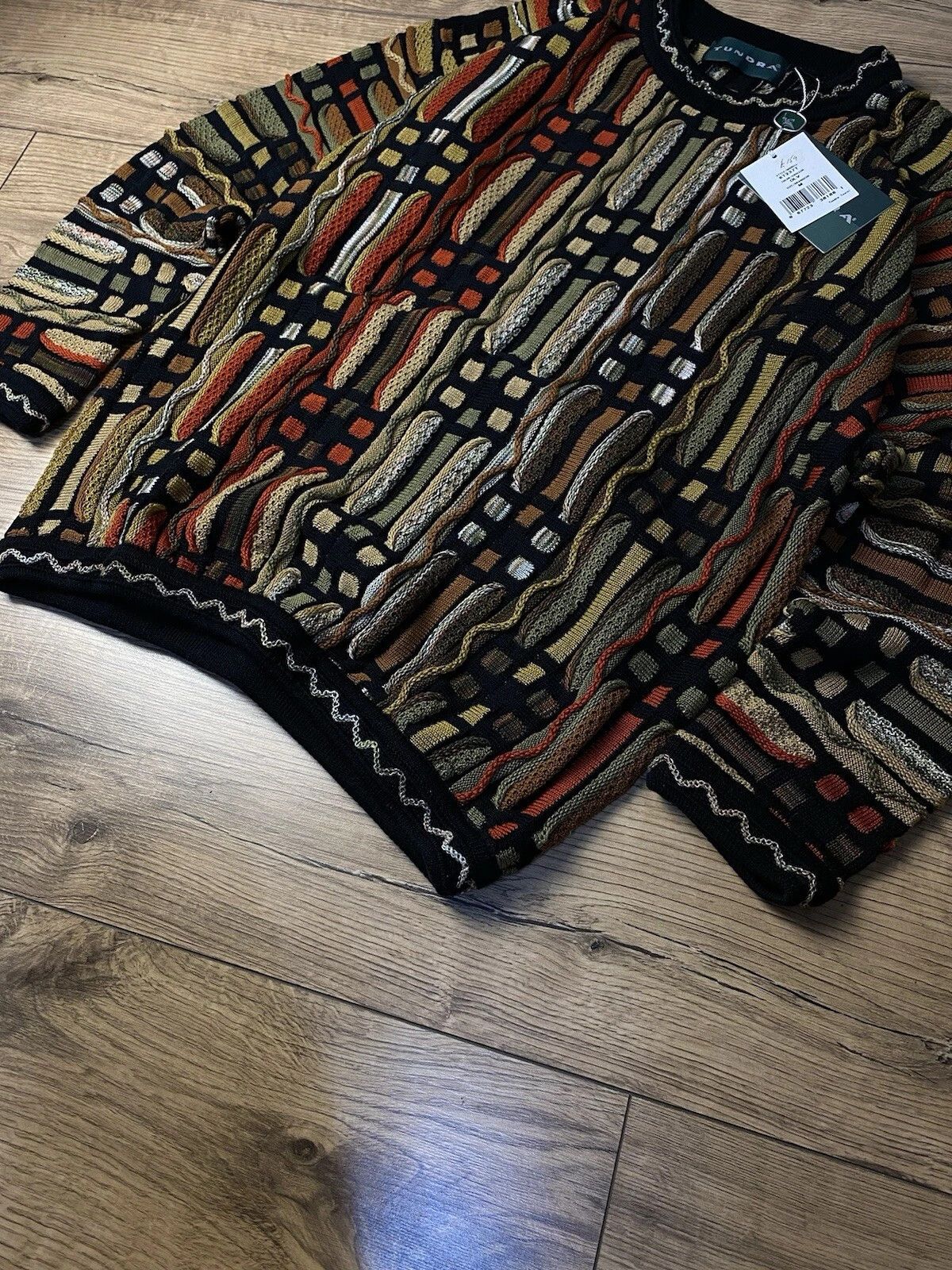 Tundra Tundra Coogi Style Sweater New Sz M Size US M / EU 48-50 / 2 - 3 Thumbnail
