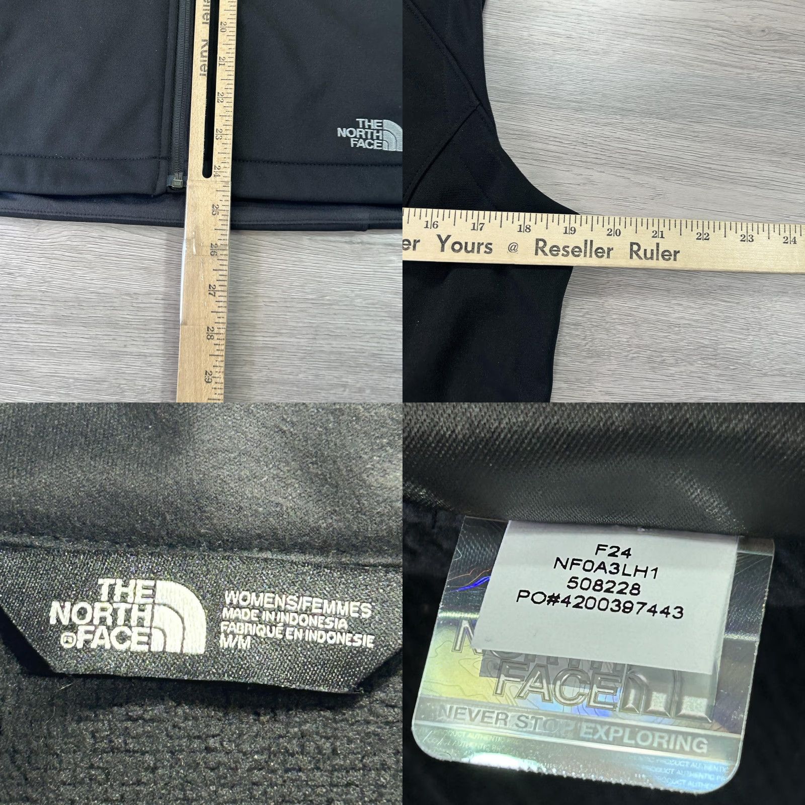 The North Face The North Face Vest Womens Medium Black WindWall Softshell Outdoor Zip Jacket Size M / US 6-8 / IT 42-44 - 8 Thumbnail