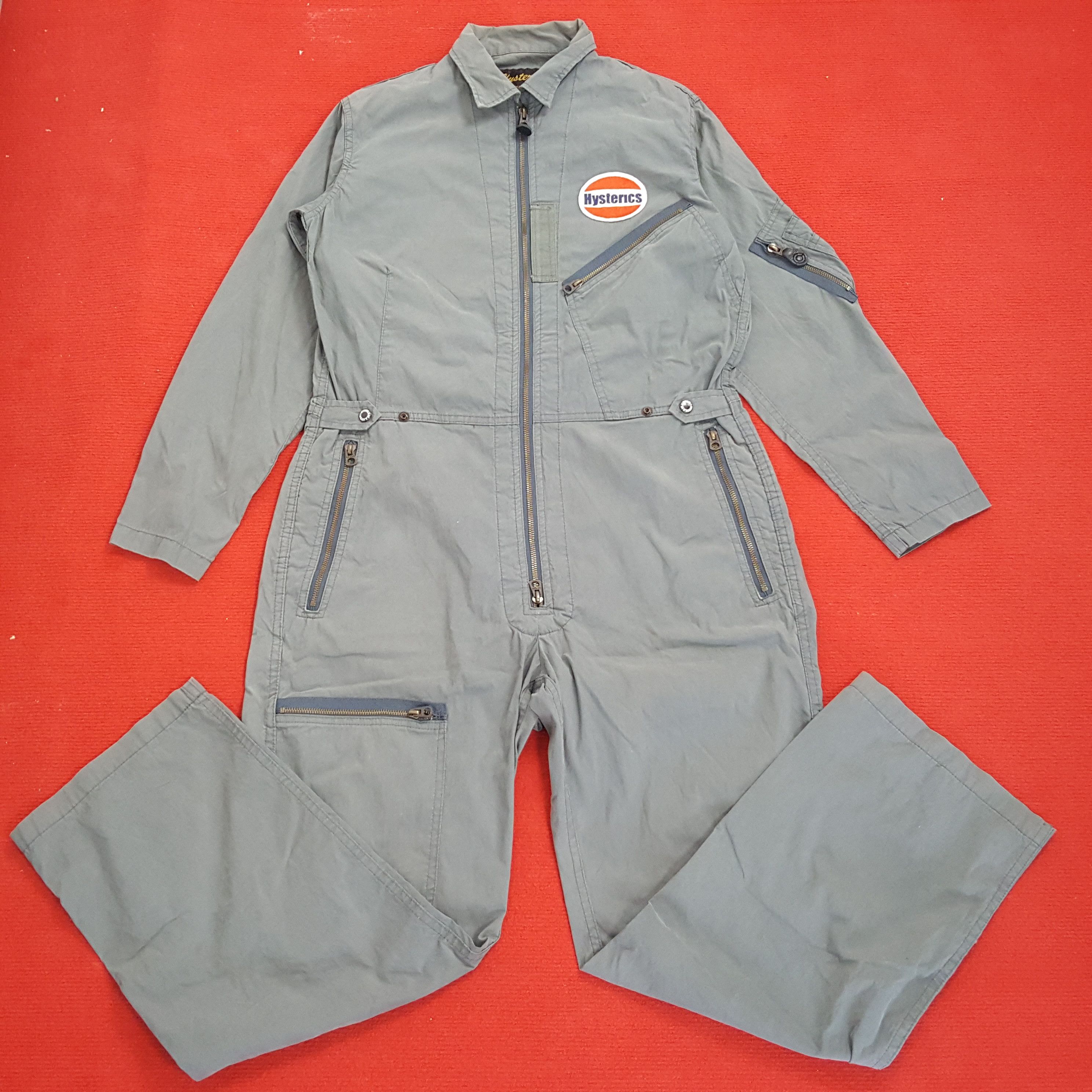 Hysteric Glamour × Japanese Brand × Vintage Hysteric Glamour Japanese Brand Custom Art Coverall Jacket Size US M / EU 48-50 / 2 - 5 Thumbnail