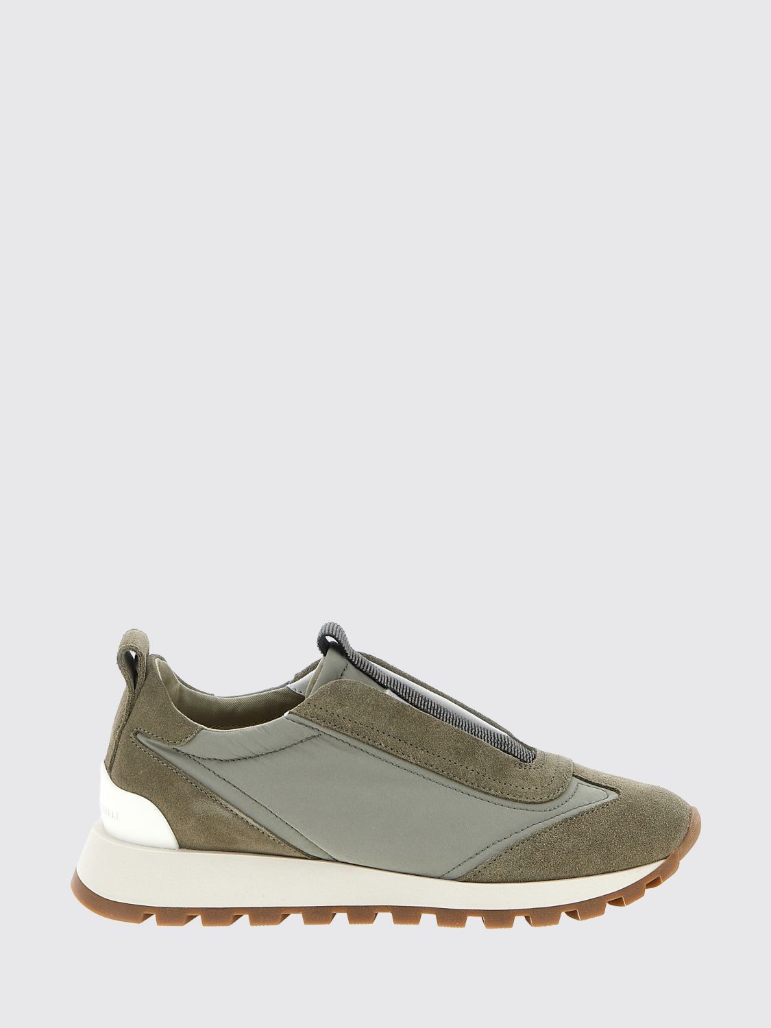 Brunello Cucinelli Brunello Cucinelli Sneakers Woman Kaki Size US 11 / IT 41 - 1 Thumbnail