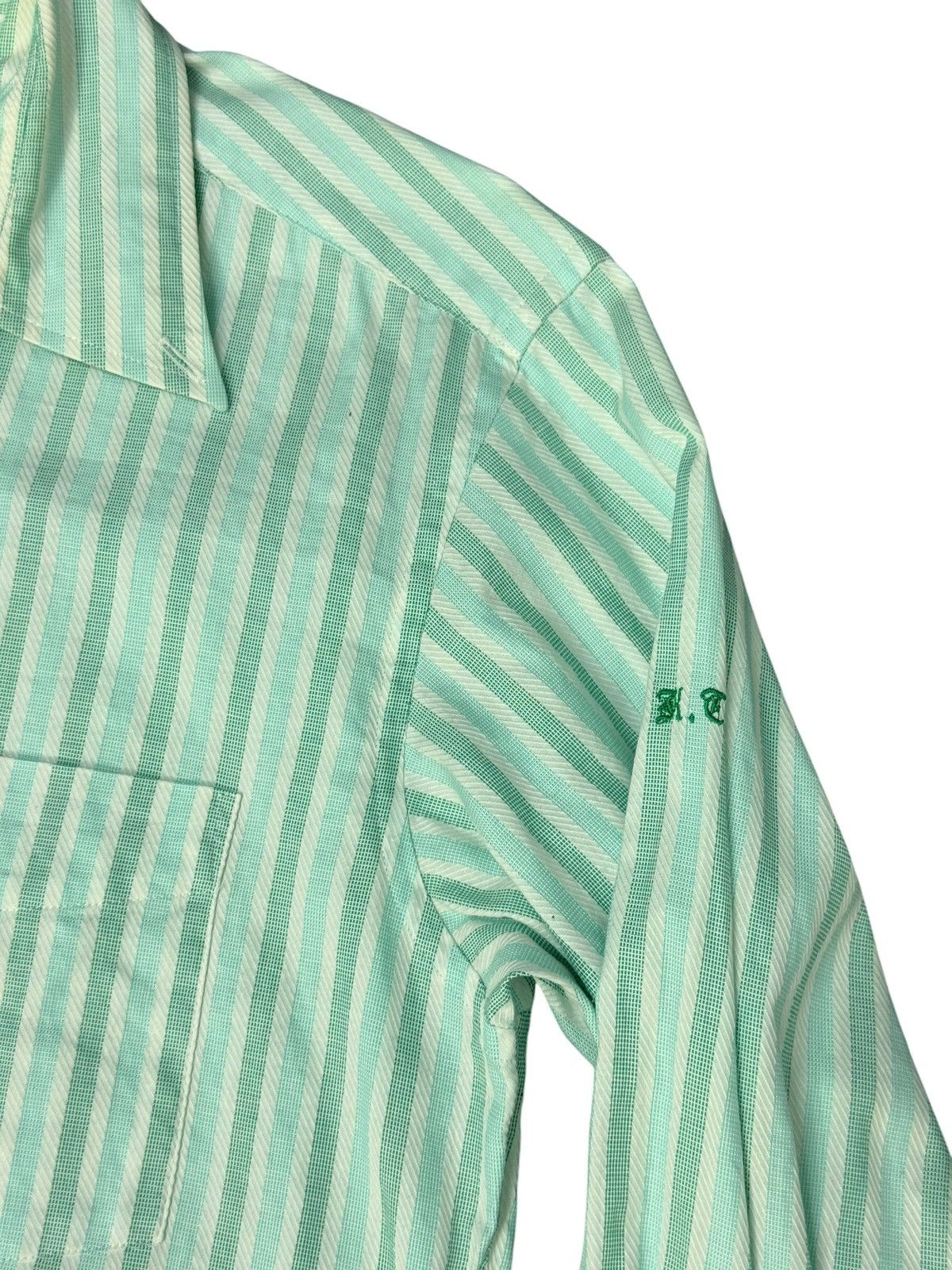 Celine Vtg Celine Striped Shirt amiri cdg julius balenciaga 7🟩3 Size US M / EU 48-50 / 2 - 7 Thumbnail