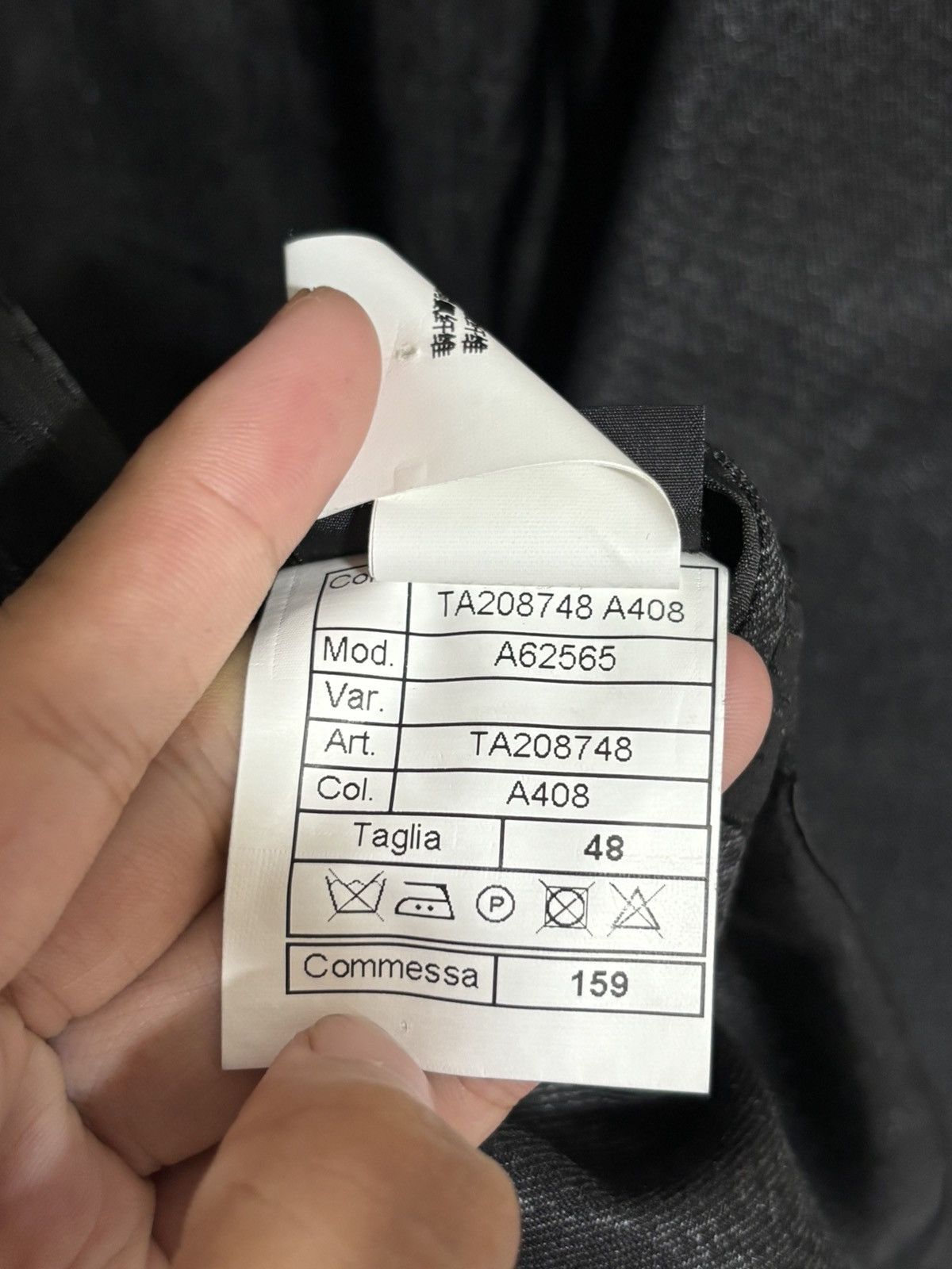 Versace Versace Tailor Made Slim Fit Blazer Coat Size 48S - 10 Thumbnail