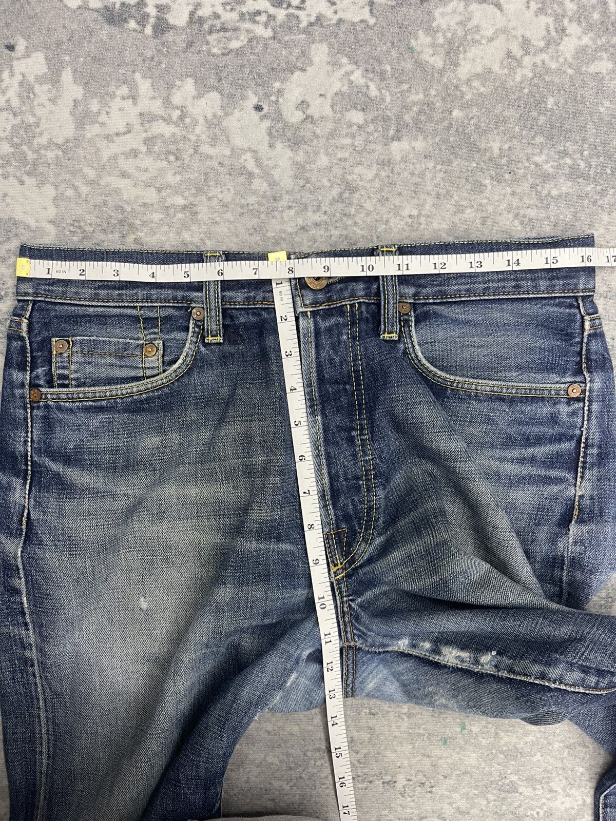 Gap Rare Gap 1969 Fly Button Selvedge Denim Size US 32 / EU 48 - 17 Thumbnail