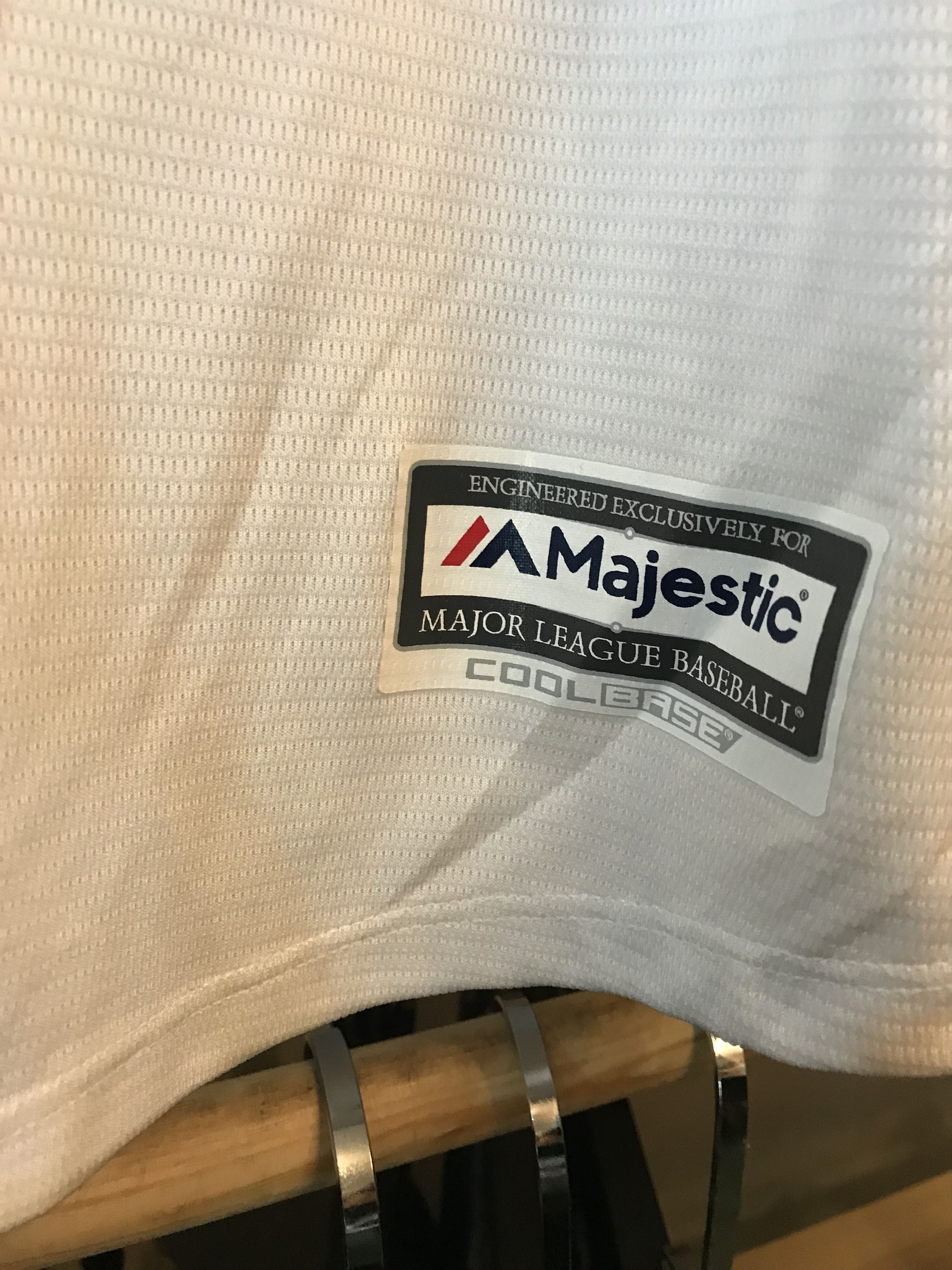 Majestic MADE IN USA BLUE JAYS MLB COOLBASE JERSEY Size US XL / EU 56 / 4 - 9 Thumbnail