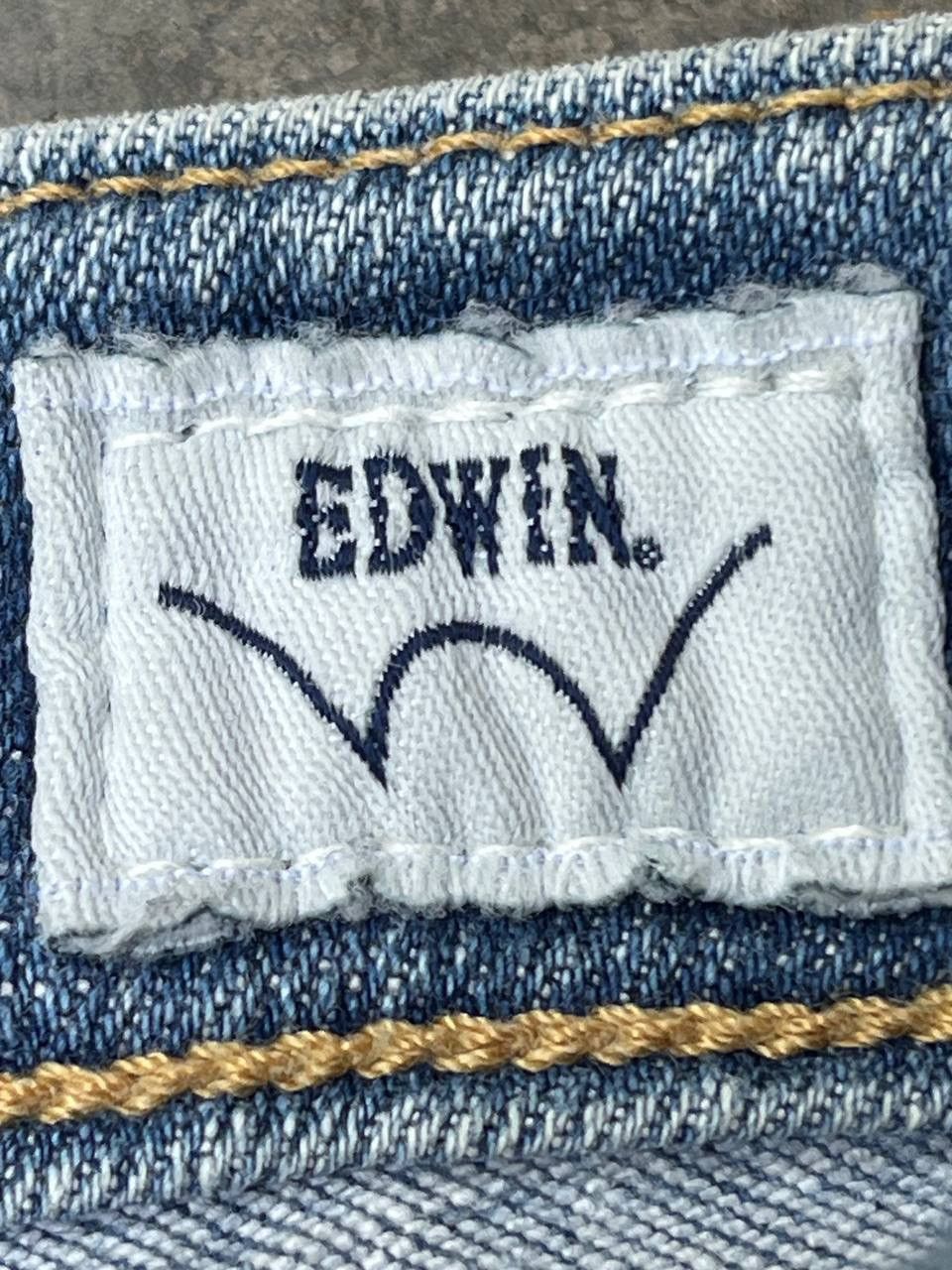 Edwin EDWIN JEANS LADY SLIM FITS DISTRESSED STYLE RARE Size 28" / US 6 / IT 42 - 11 Thumbnail