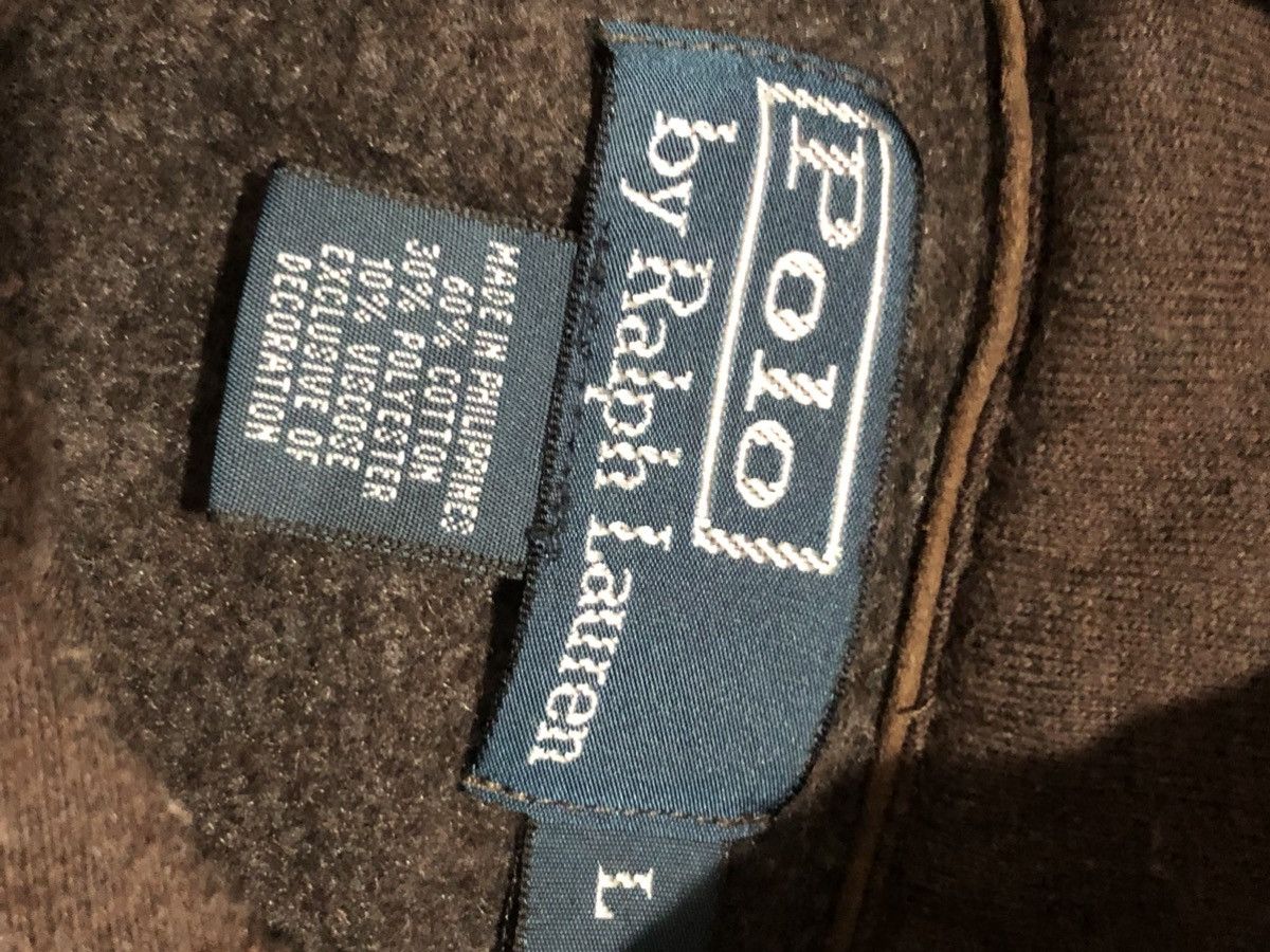Polo Ralph Lauren × Vintage Vtg 90s Polo Ralph Lauren Shawl Collar Sweater Size US L / EU 52-54 / 3 - 7 Thumbnail