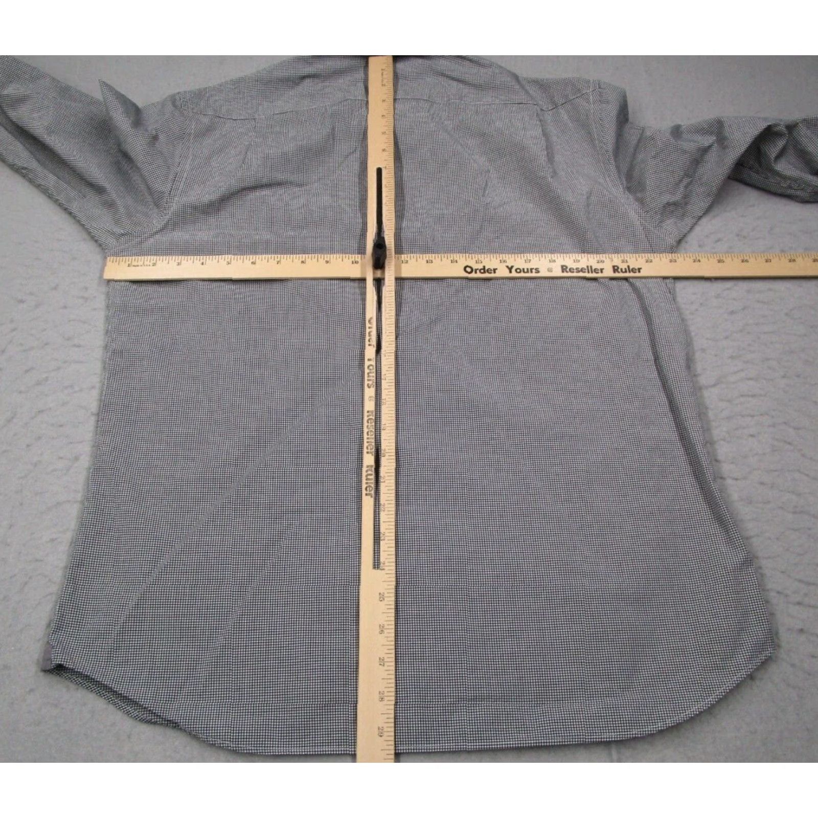 Todd Snyder Todd Snyder Shirt Mens 16.5 34 Black Button-Up Long Sleeve Casual Workwear Size US S / EU 44-46 / 1 - 5 Thumbnail