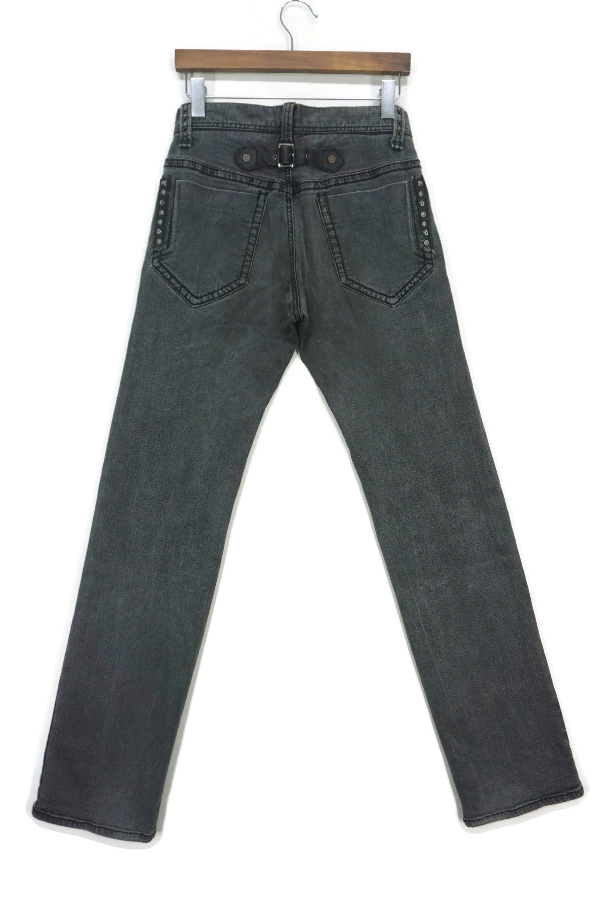 Japanese Brand Black Pia Jeans Size W30xL34.5 Made in Japan Studded Denim Size US 30 / EU 46 - 1 Thumbnail