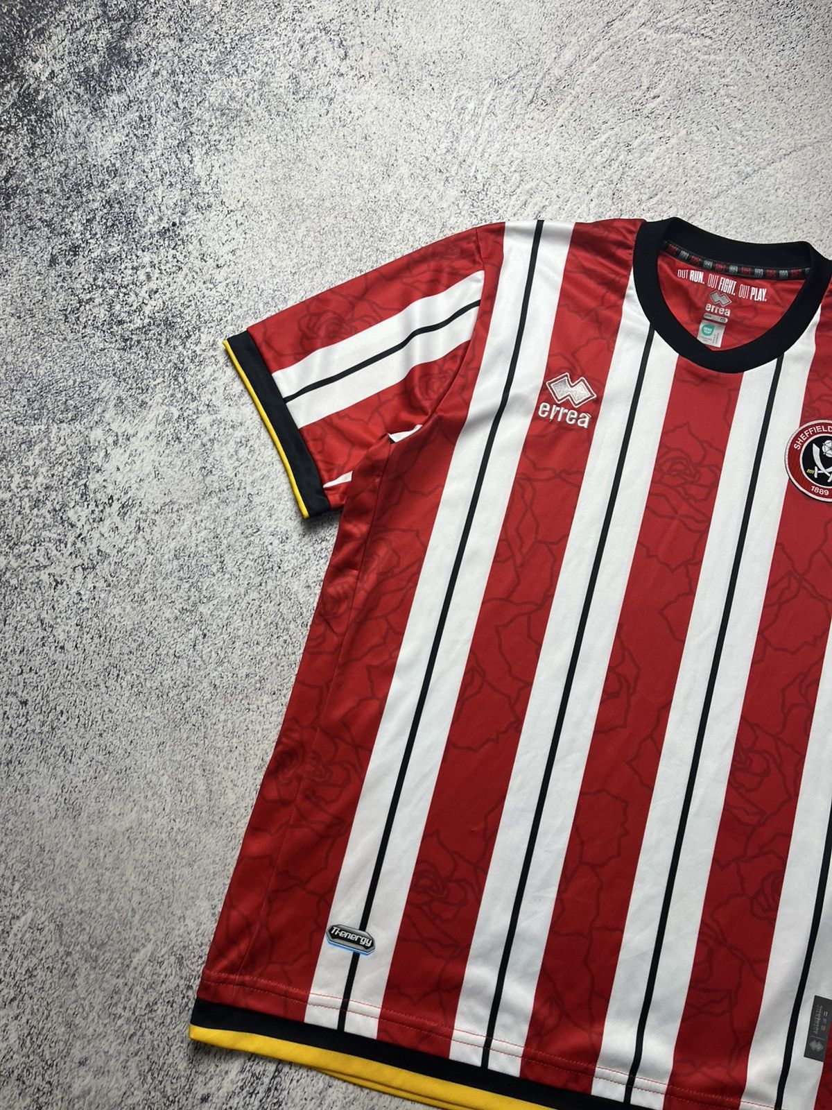 Vintage Errea Sheffield Jersey Short Sleeve T-Shirt 2022-2023 Size US M / EU 48-50 / 2 - 2 Thumbnail