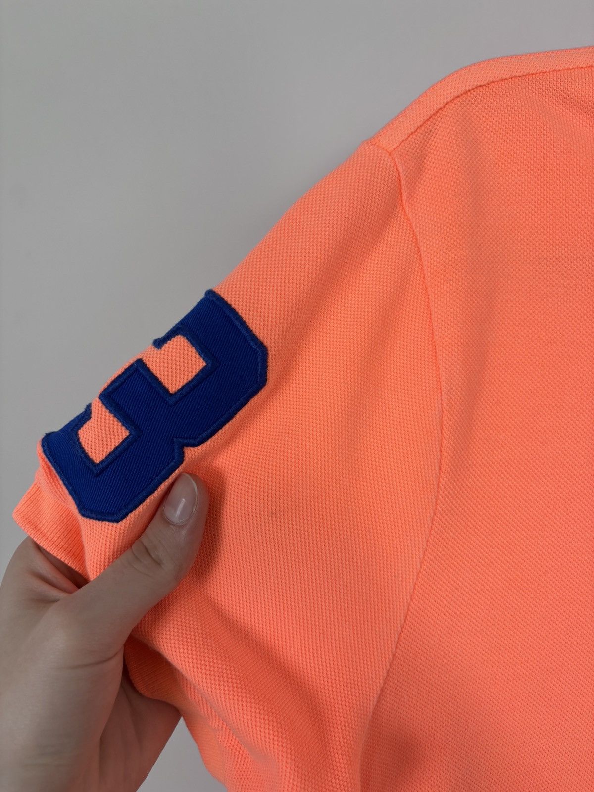 Polo Ralph Lauren Polo Ralph Lauren Vintage Men’s Orange 3 Big Pony Polo Shirt Size US S / EU 44-46 / 1 - 8 Thumbnail
