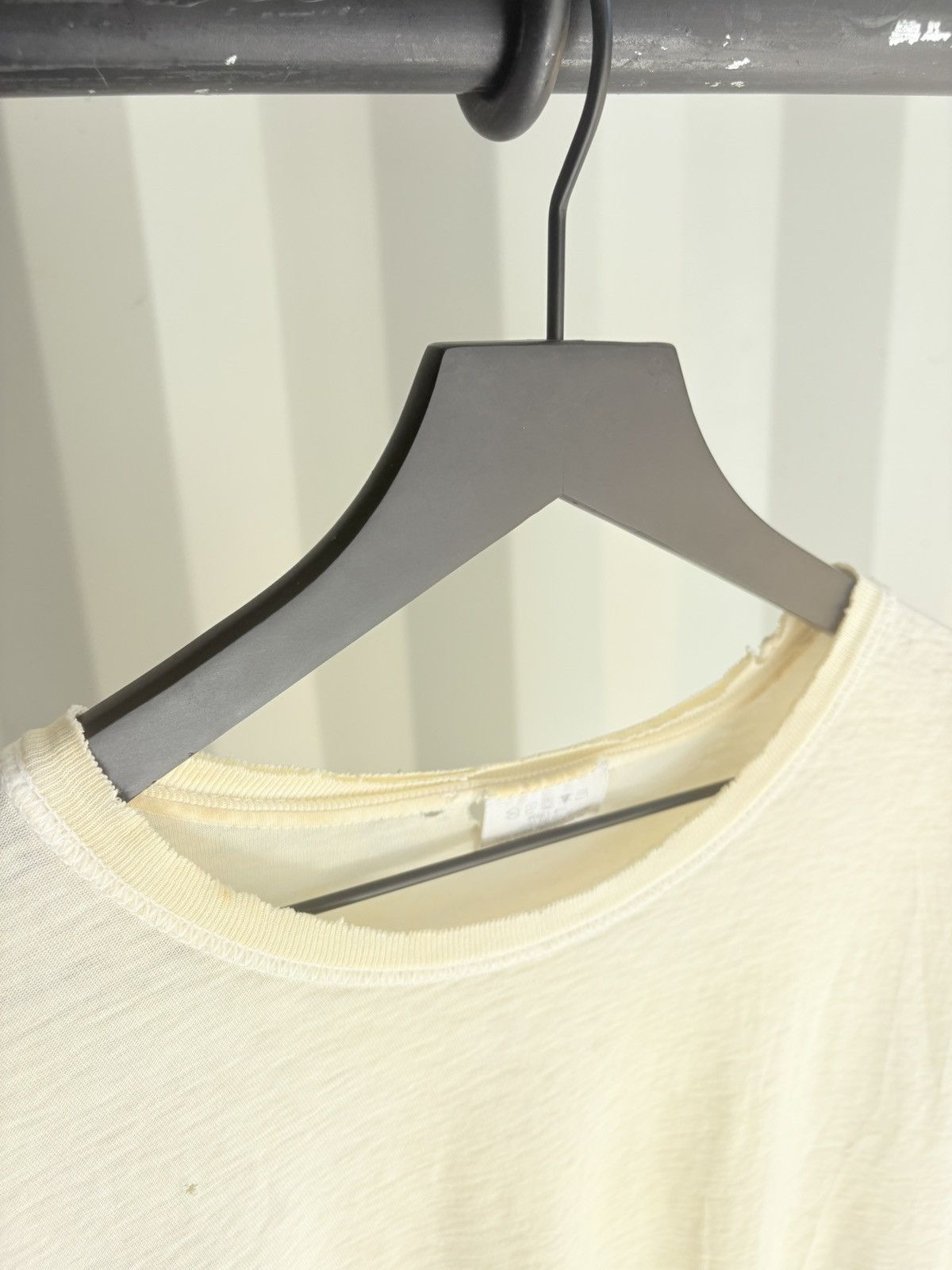 Thrashed Distressed Faded Shirt ERD Grunge Paper thin