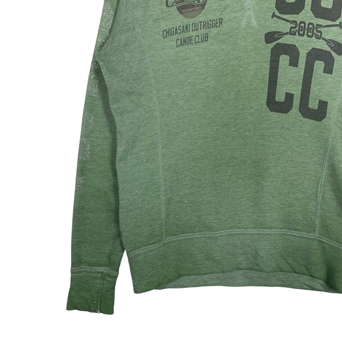 Japanese Brand CHIGASAKI OUTRIGGER Canoe Club 2005 Sweatshirt #1448-C65 Size US S / EU 44-46 / 1 - 3 Thumbnail