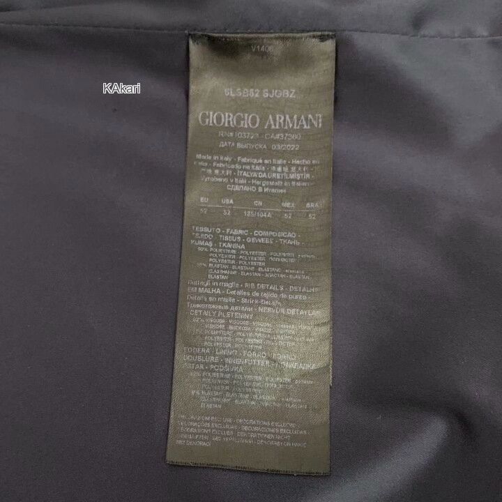 Armani Armani Logo Embroidery Suede Casual Suit Size US L / EU 52-54 / 3 - 7 Thumbnail