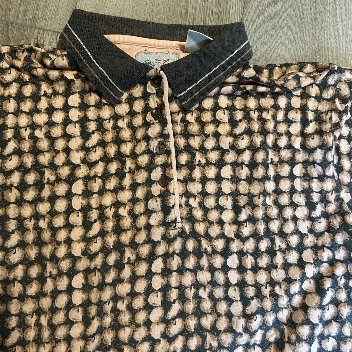 Greg Norman Greg Norman Pink Patterned Polo Shirt – Womens S / Men’s XS Size S / US 4 / IT 40 - 4 Thumbnail
