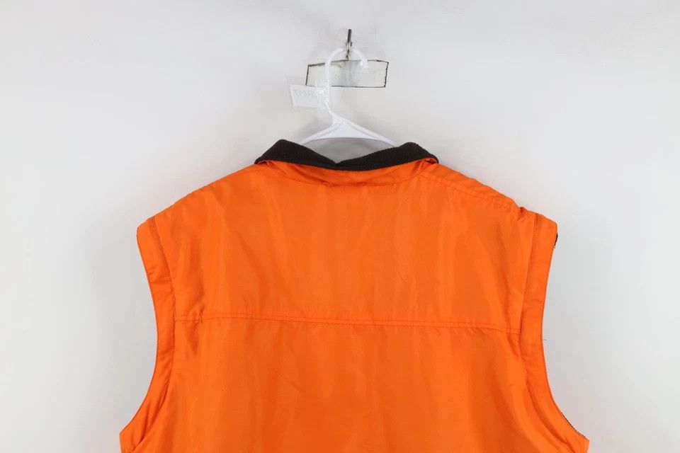 Vintage Vintage NFL Reversible Cleveland Browns Football Vest Jacket Size US XL / EU 56 / 4 - 10 Thumbnail