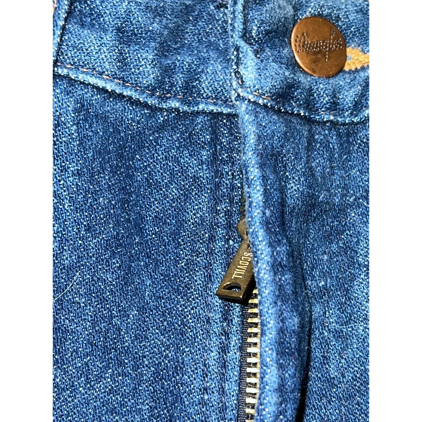 Wrangler Vintage Womens Wrangler Jeans Denim 70s 1970s 11x36 VTG 11 Size 24" / US 00 / IT 34 - 5 Thumbnail