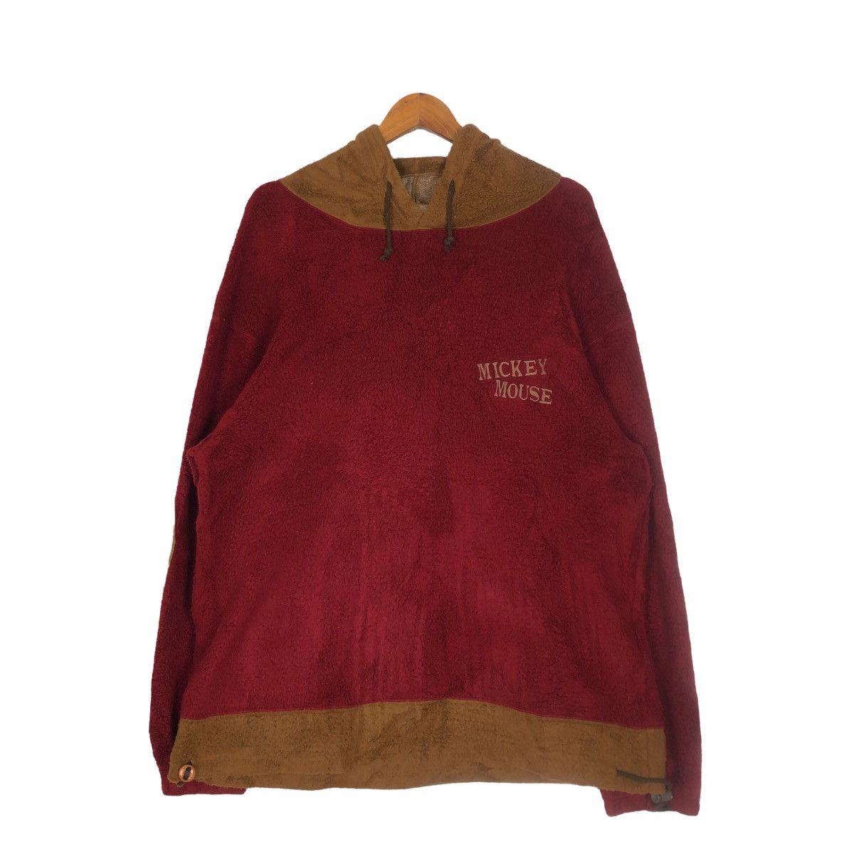 Vintage Disney Mickey Mouse by Amista Club Sherpa Hoodie