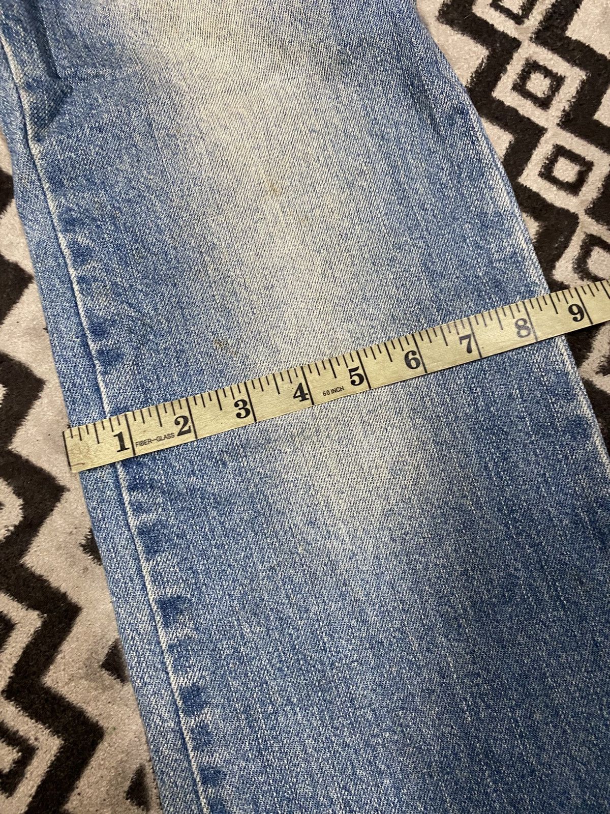 Designer × Japanese Brand Lust Patch Jeans Size 29" - 12 Thumbnail