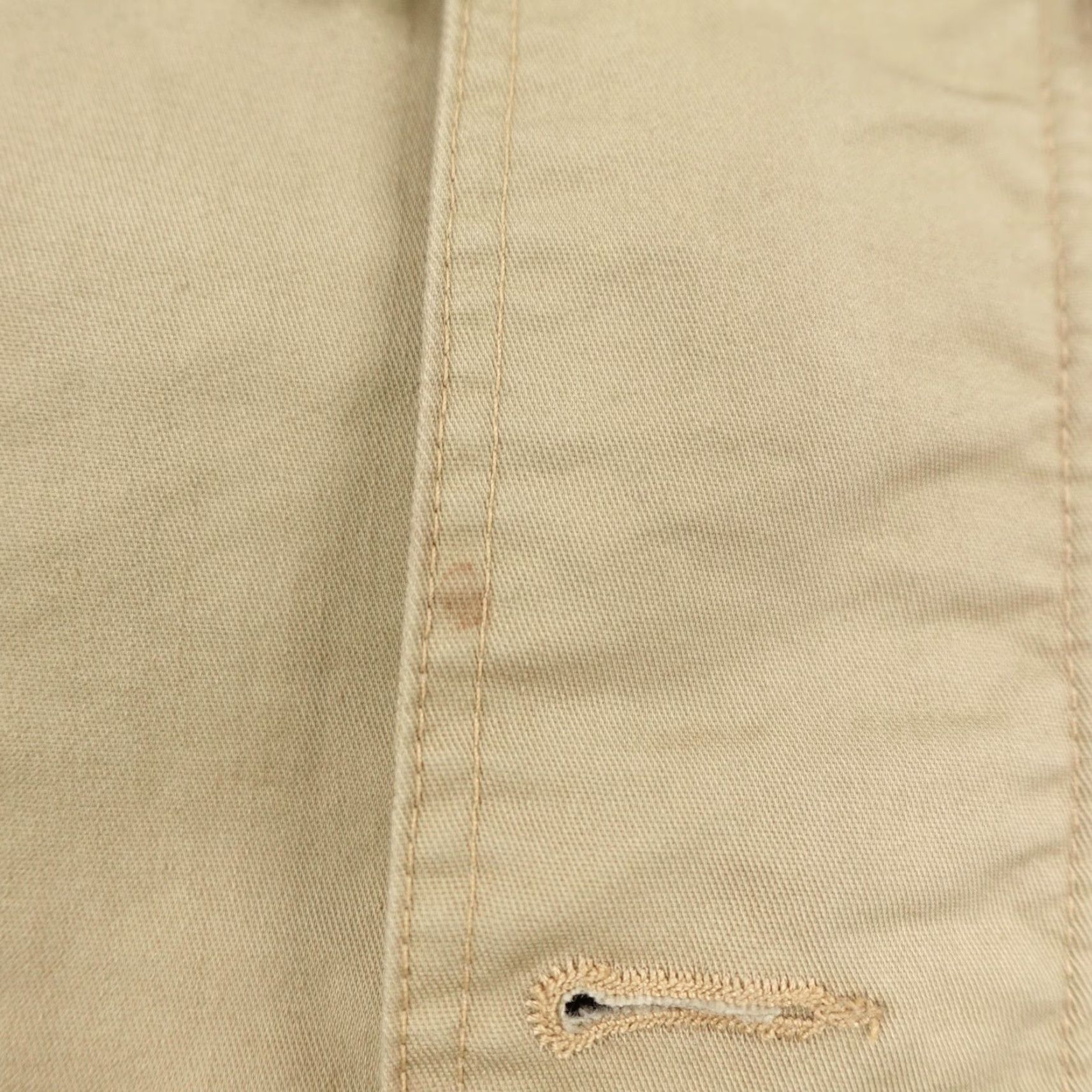 Disney VINTAGE Disney Jacket Cast Member Coat 3XL Tan Corduroy Collar Cotton Canvas Beige Men Zip Pockets 90s/Disney World Style Size US XXL / EU 58 / 5 - 4 Thumbnail