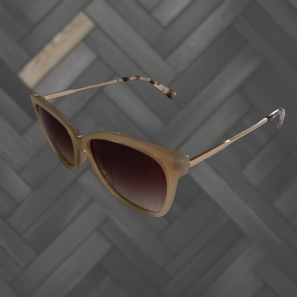 Jones New York Jones New York Women's Sunglasses Beige Small Frame Classic Style Size ONE SIZE - 1 Thumbnail