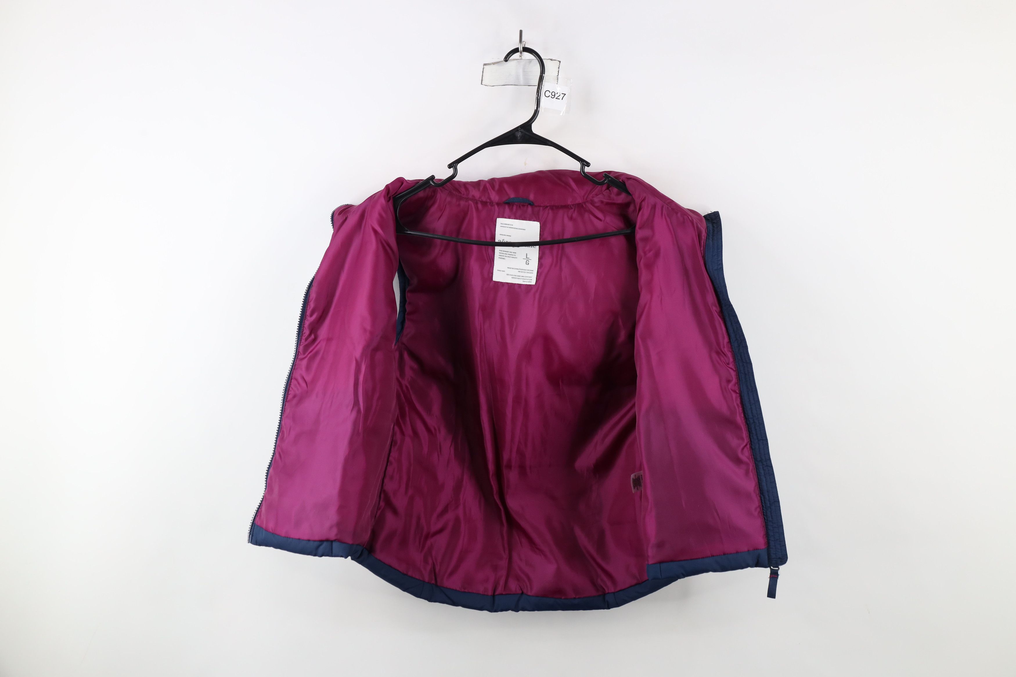 Aeropostale × Vintage Vintage Y2K Babydoll Aeropostale Puffer Vest Jacket Blue Size L / US 10 / IT 46 - 10 Thumbnail