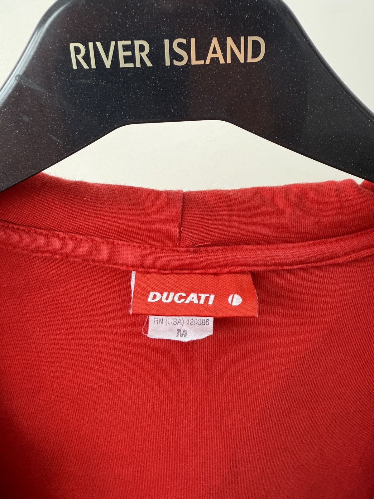 Ducati Vintage Ducati Corse Racing Hoodie Full Zip Logo Spell Out Size US M / EU 48-50 / 2 - 7 Thumbnail