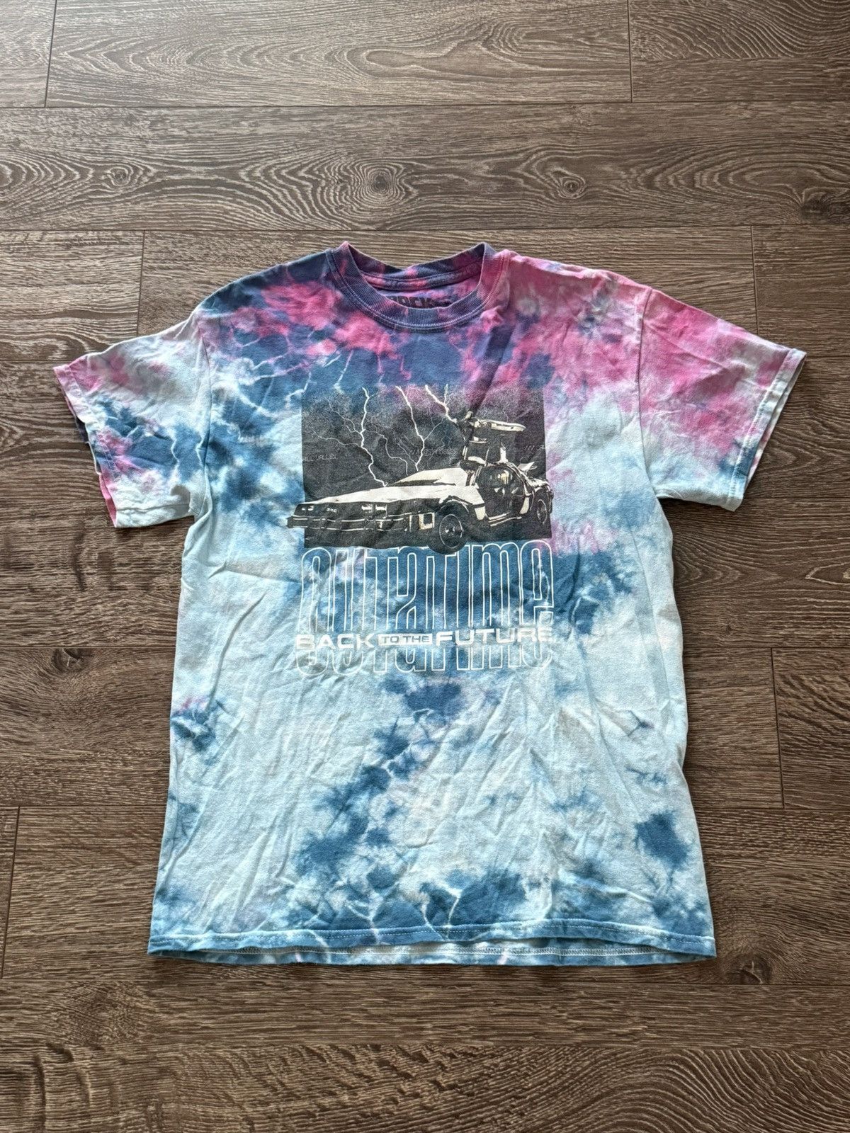 Vintage Tie Dye Back to the Future Shirt Size US M / EU 48-50 / 2 - 1 Thumbnail