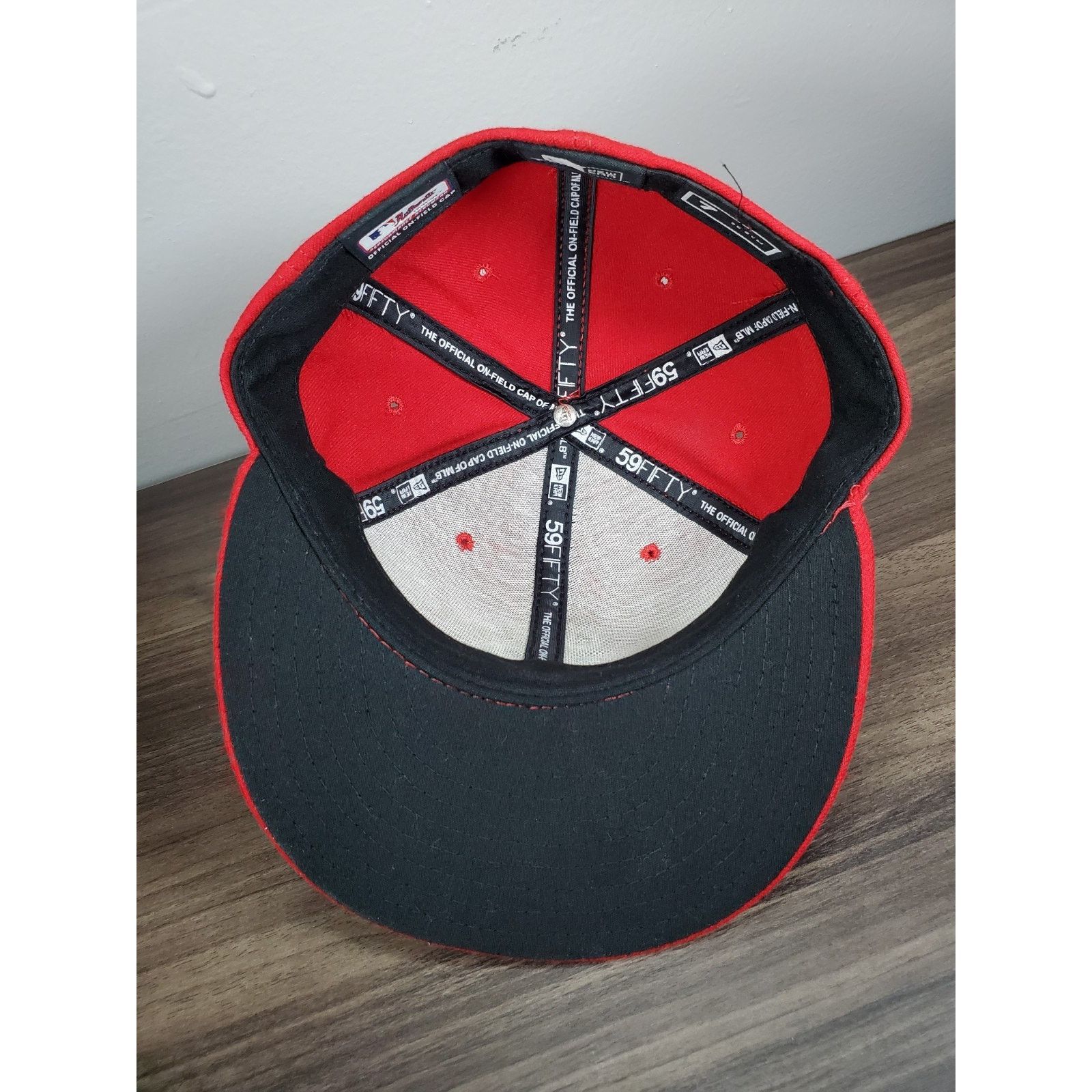 MLB × New Era St. Louis Cardinals Hat 2011 World Series Fitted Cap Size 7 Size ONE SIZE - 8 Thumbnail