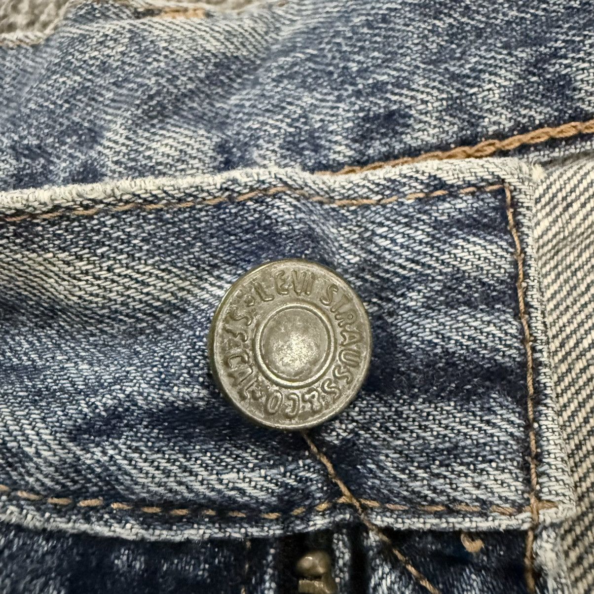 Levi's Vintage Clothing Vintage Selvedge Big E 70s 80s Levis 508xx Used Look Denim Size US 36 / EU 52 - 15 Thumbnail