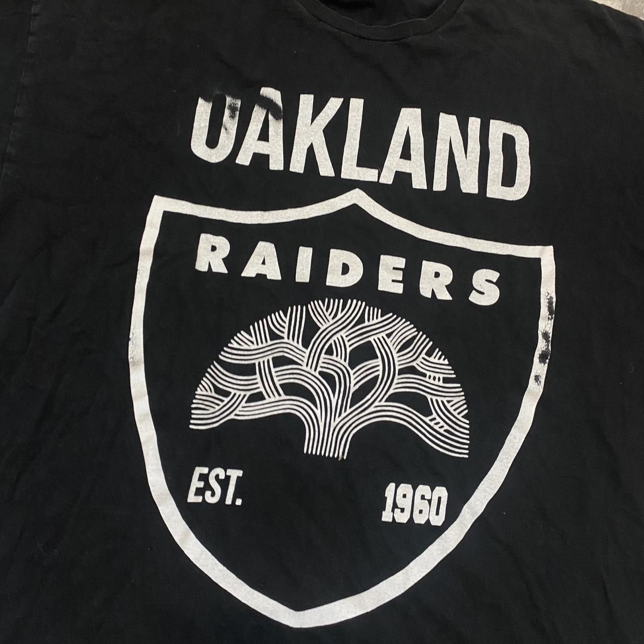 Other Oakland Raiders black and white cotton tee Size US XL / EU 56 / 4 - 3 Thumbnail
