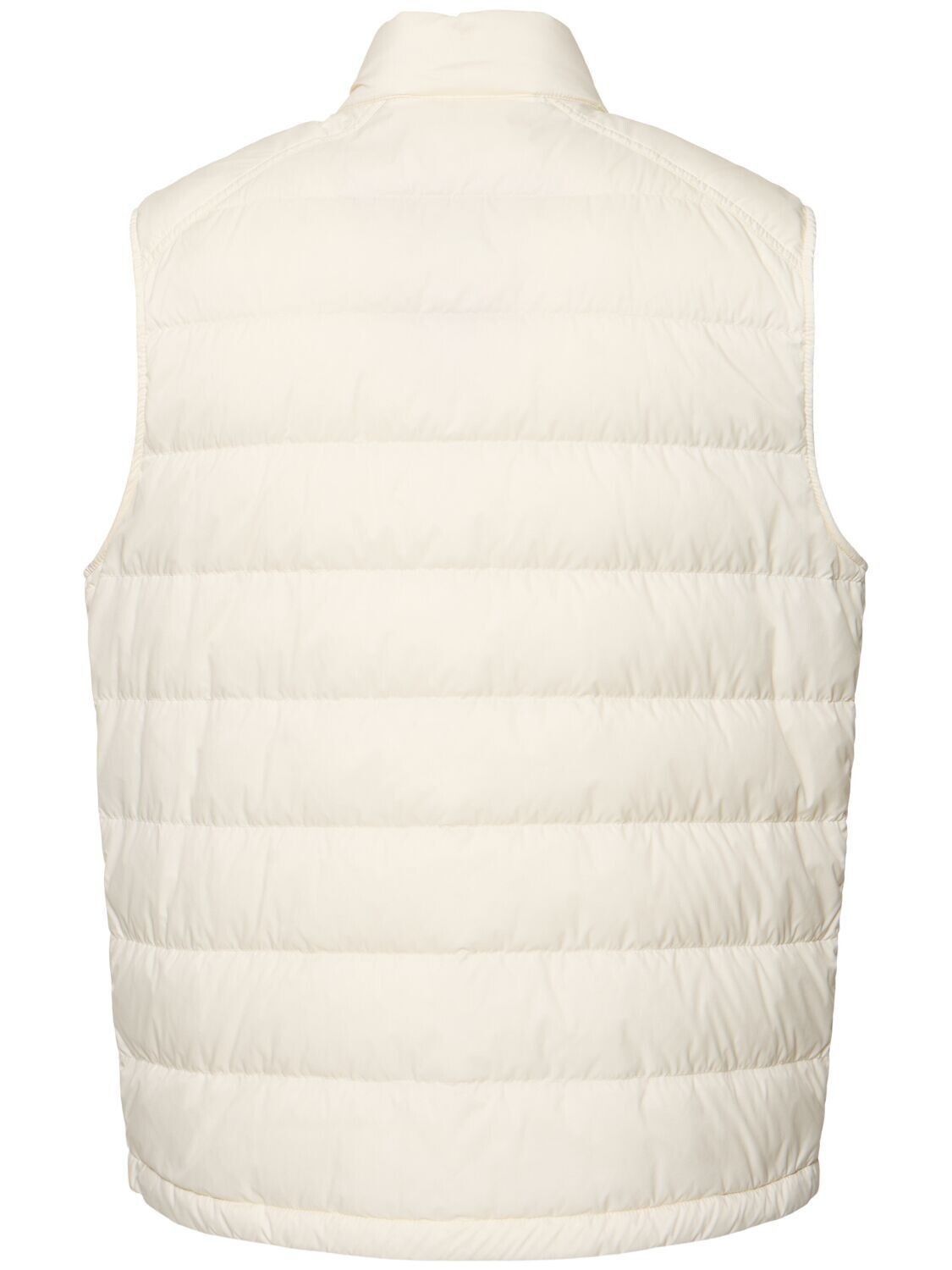 MONCLER Barthe $1190 Men's White Down Vest New 5