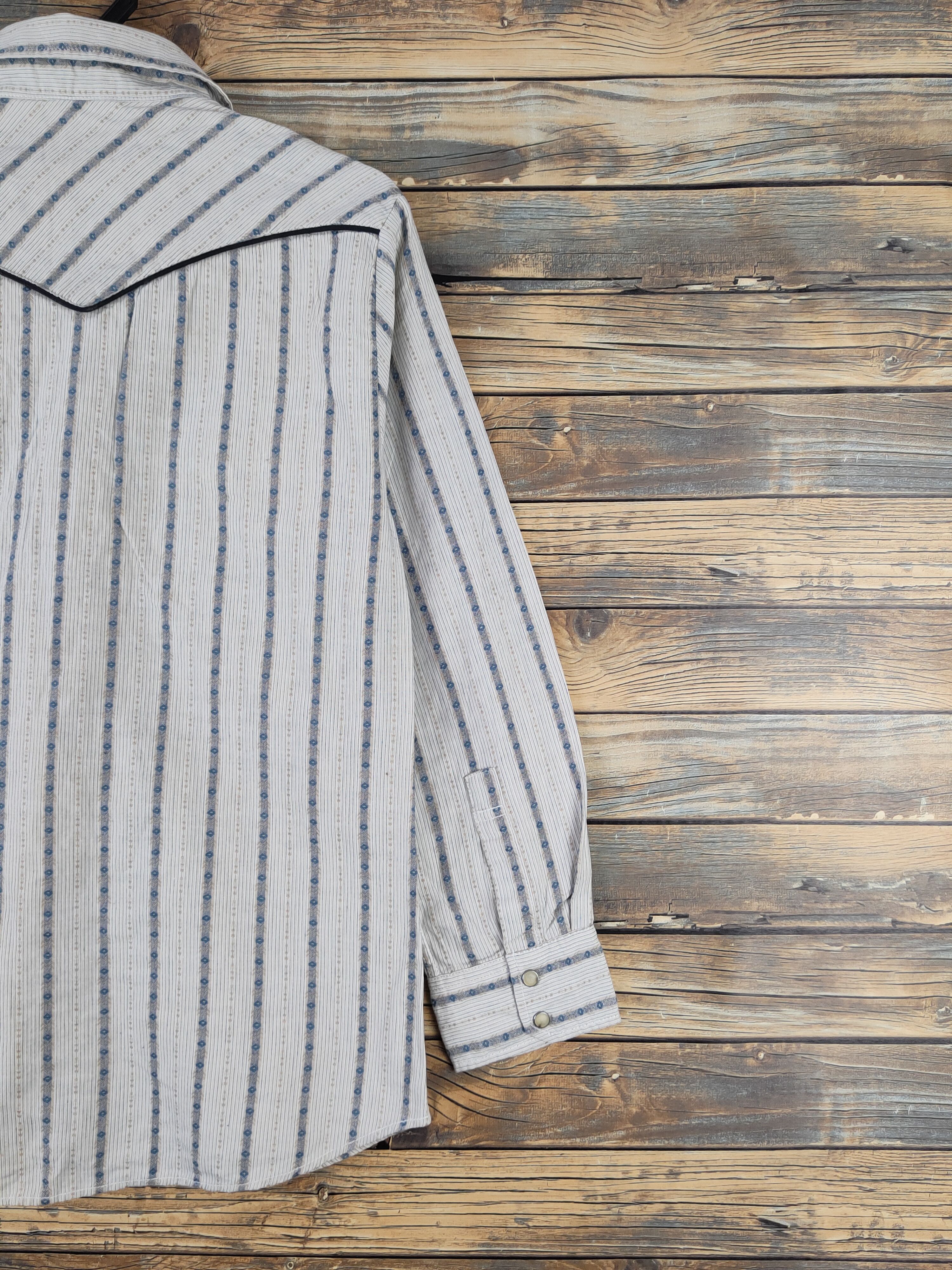 Smith's American × Vintage DL Smith's American Ivory Button Ups #026 Size M / US 6-8 / IT 42-44 - 9 Thumbnail