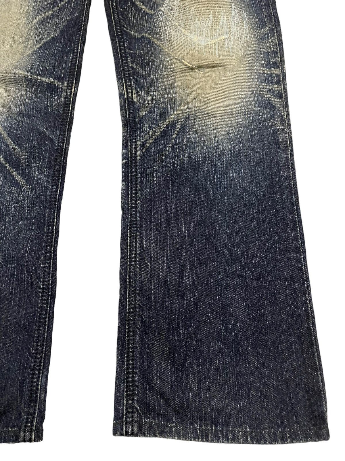 Edwin Exclusive Vintage Edwin XVS Blue Wash Style Baggy Jeans Size US 32 / EU 48 - 6 Thumbnail