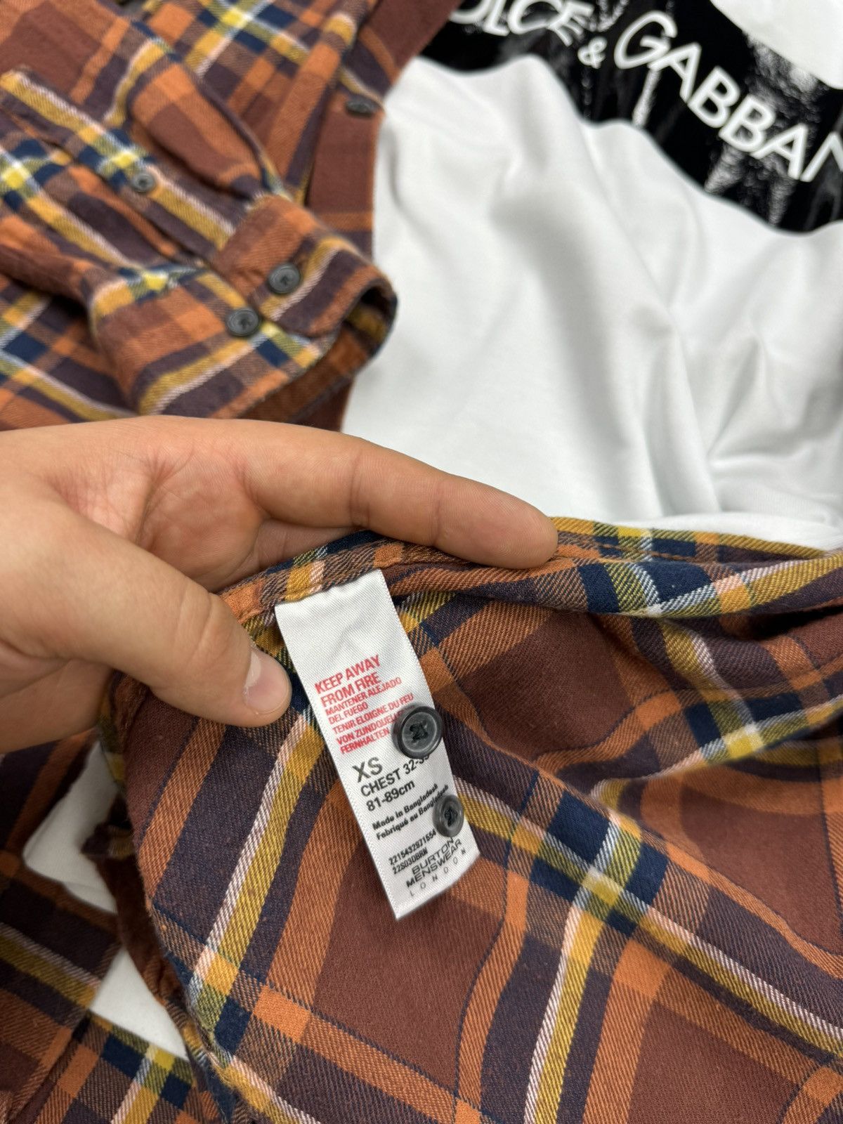 Designer × Vintage Vintage Y2K Plaid Flannel Checkered Shirt Travis Scott Style Size US XS / EU 42 / 0 - 10 Thumbnail