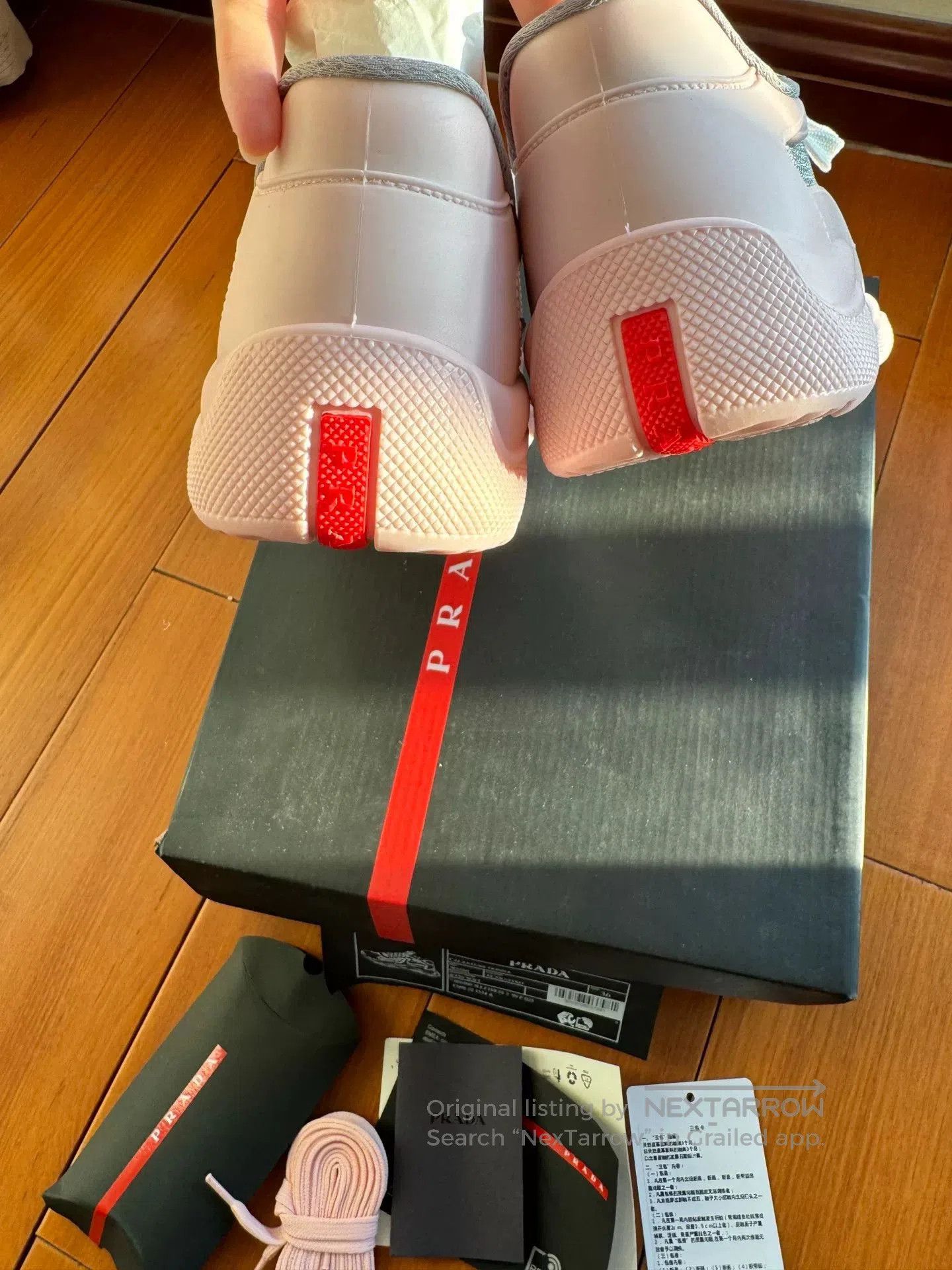 Prada Prada America's Cup Limited Pink. Size US 5 / IT 35 - 4 Thumbnail