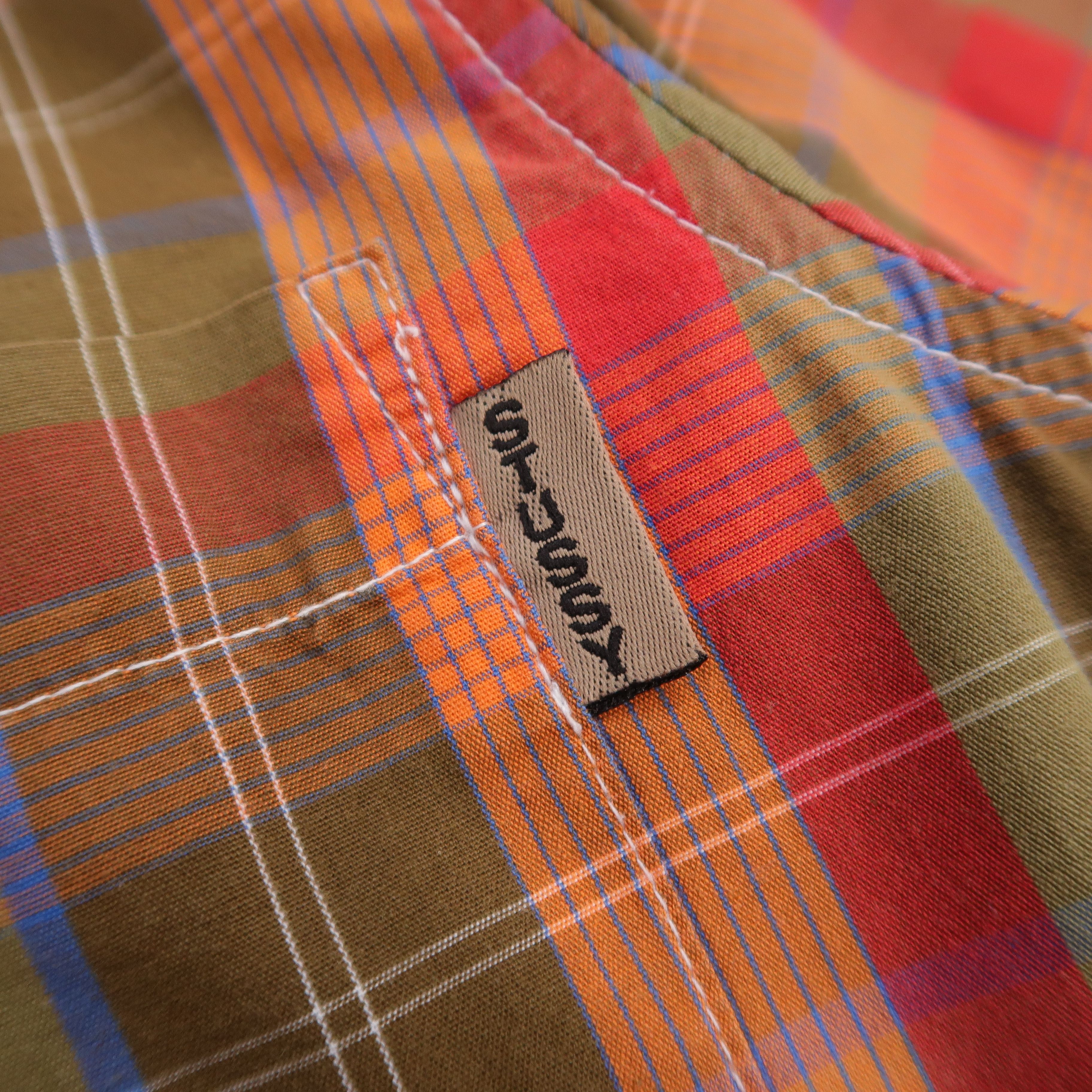 Stussy VTG 90s Old Stussy Psychedelic Check Shirt Size US M / EU 48-50 / 2 - 9 Thumbnail