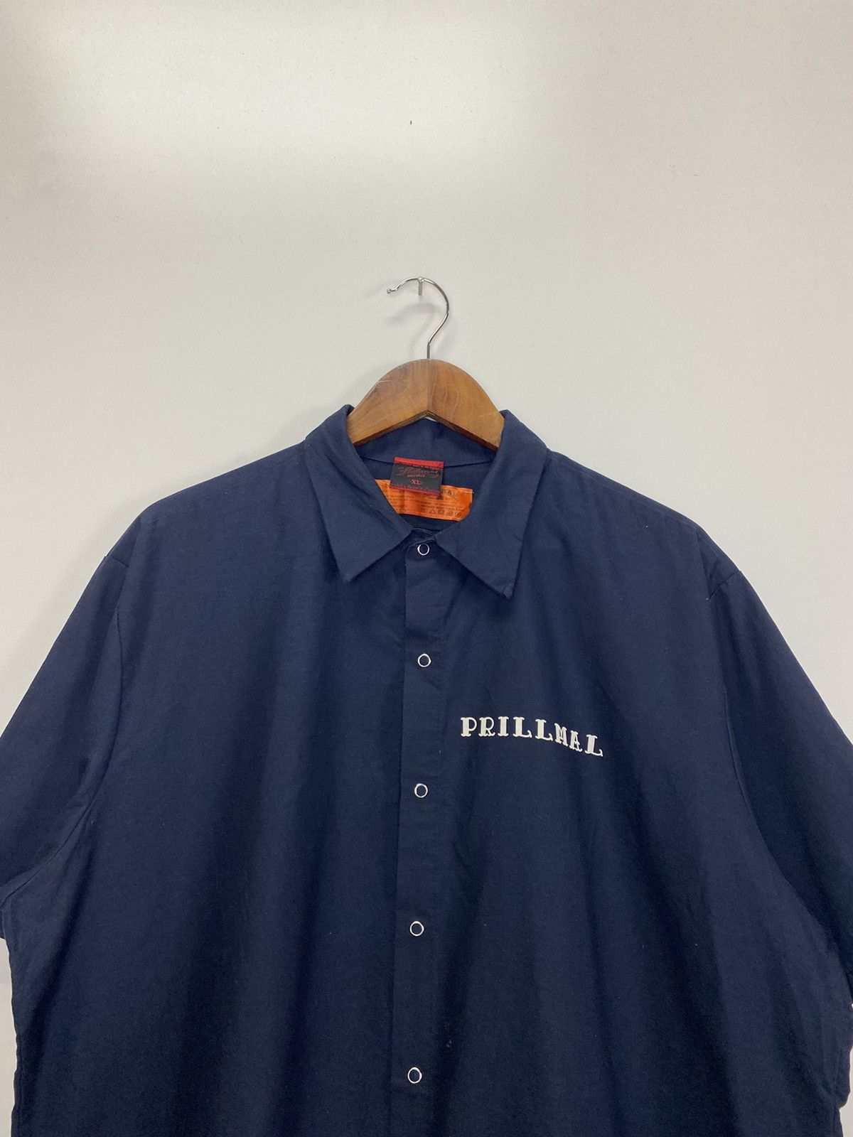 Japanese Brand × Vintage Vintage Prillmal Bandana Logo button shirt Size US XL / EU 56 / 4 - 7 Thumbnail